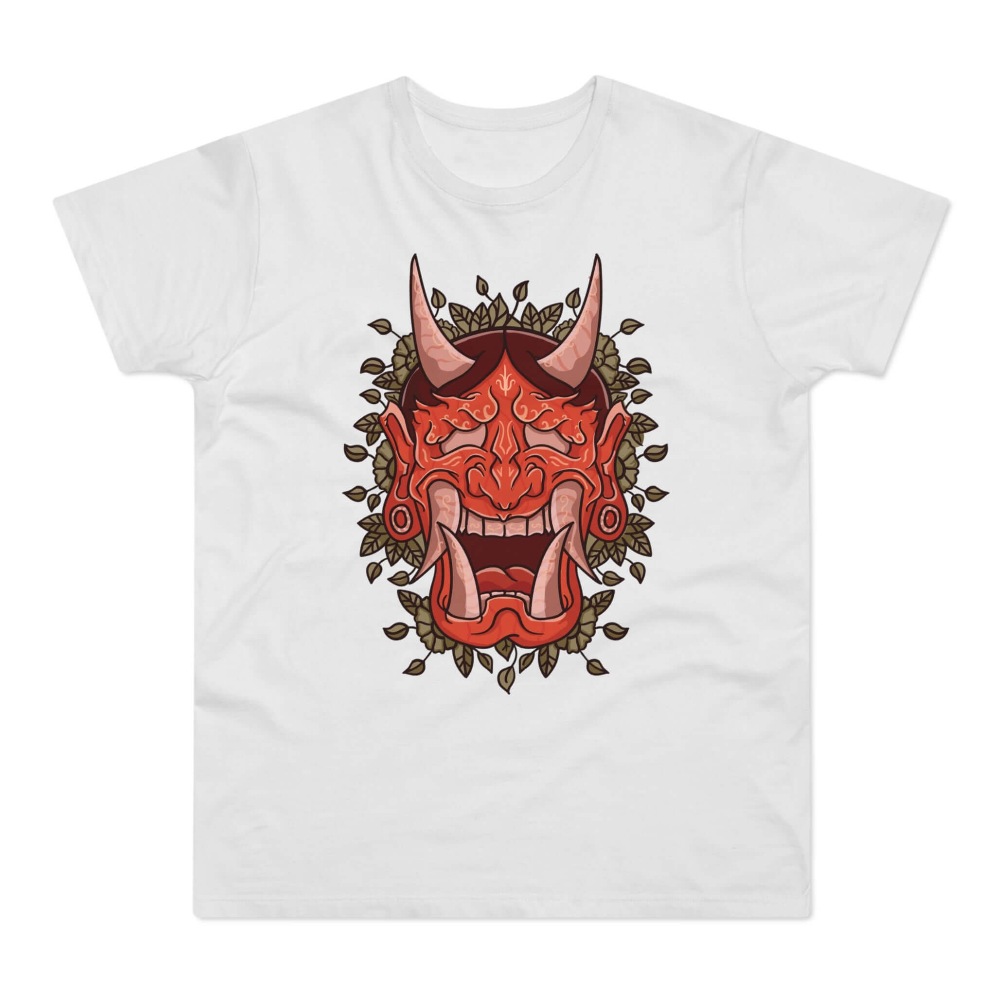 T-shirt med navnet: Mask Of The Demon Kamoseba | T-Shirt Med Tryk.