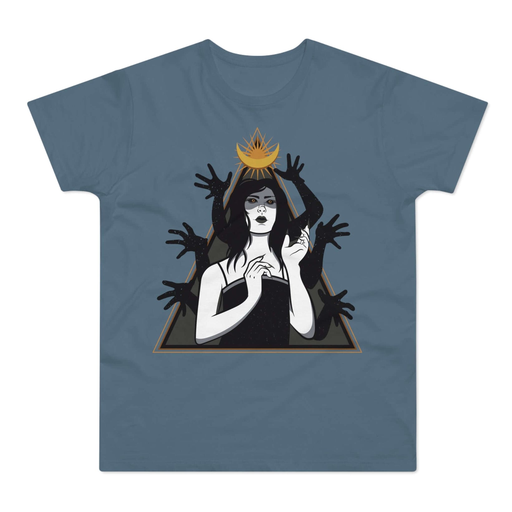 T-shirt med navnet: Morgania In The Middle Of Incantation | T-Shirt Med Tryk.