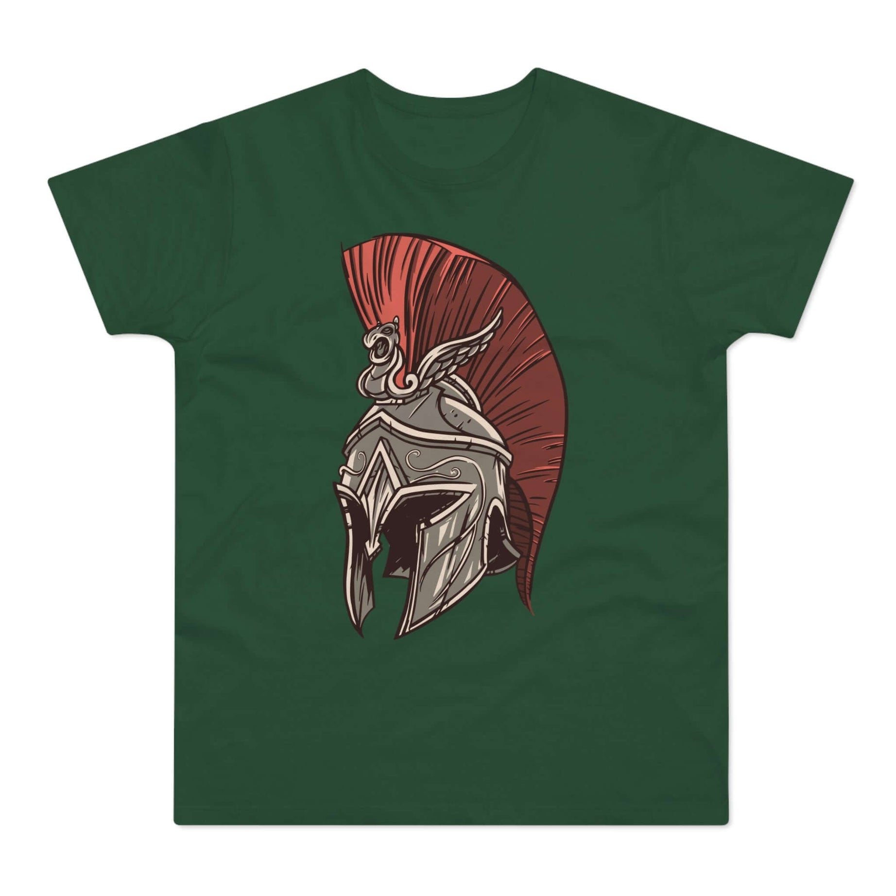 T-shirt med navnet: The Helmet Of Hephairos, Spartian Legend | T-Shirt Med Tryk.