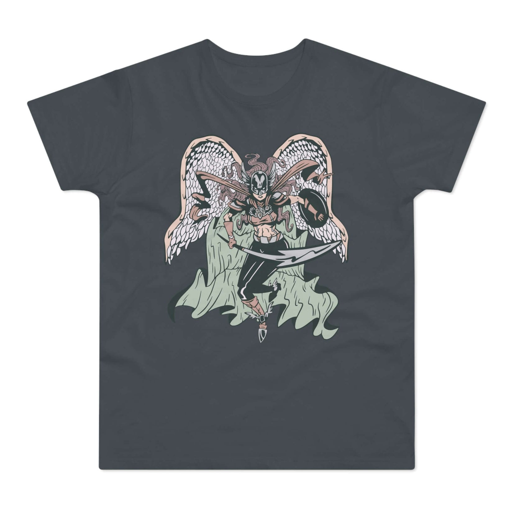 T-shirt med navnet: Zendira, Avenging Valkyrie | T-Shirt Med Tryk.