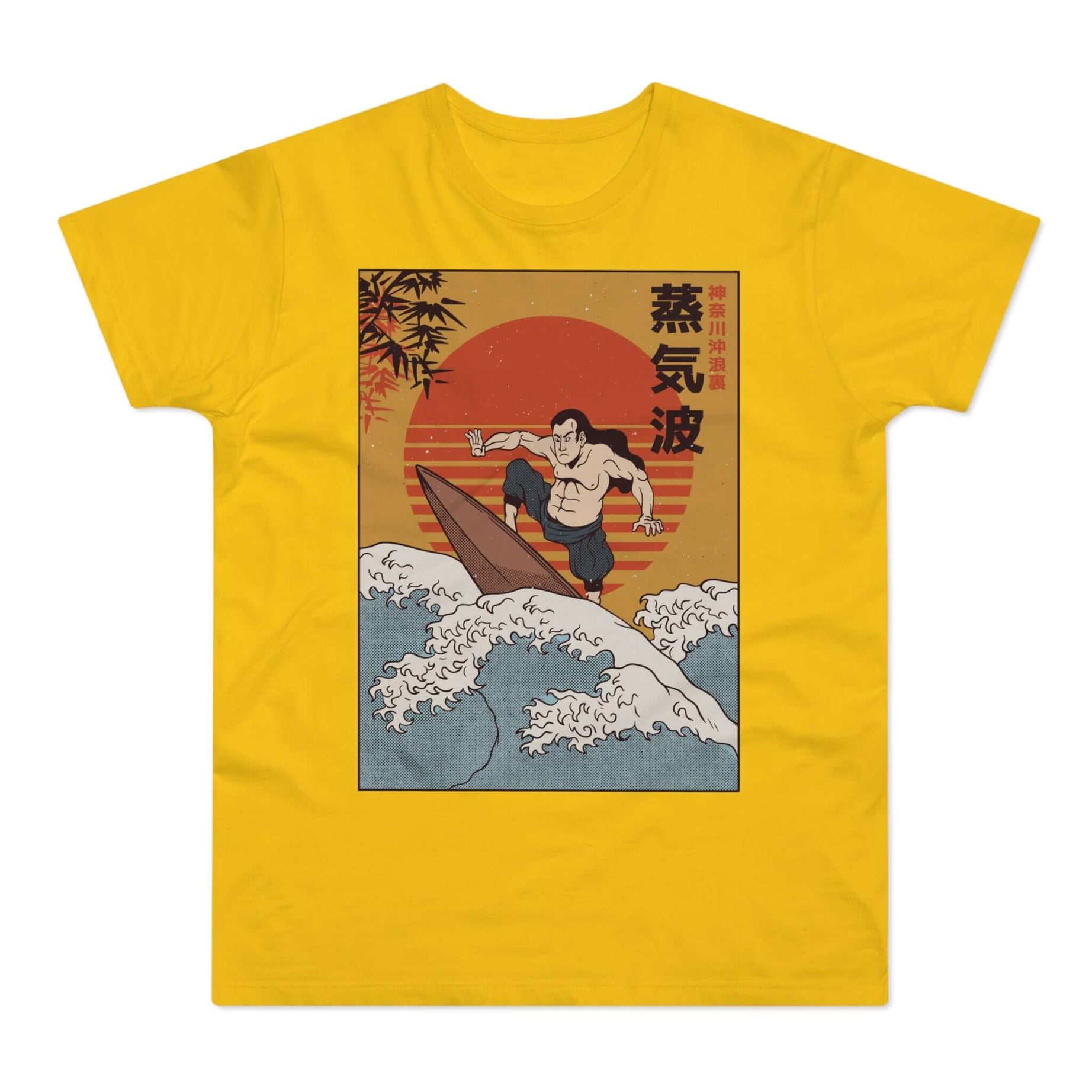 T-shirt med navnet: Tasuki Riding The Giant | T-Shirt Med Tryk.