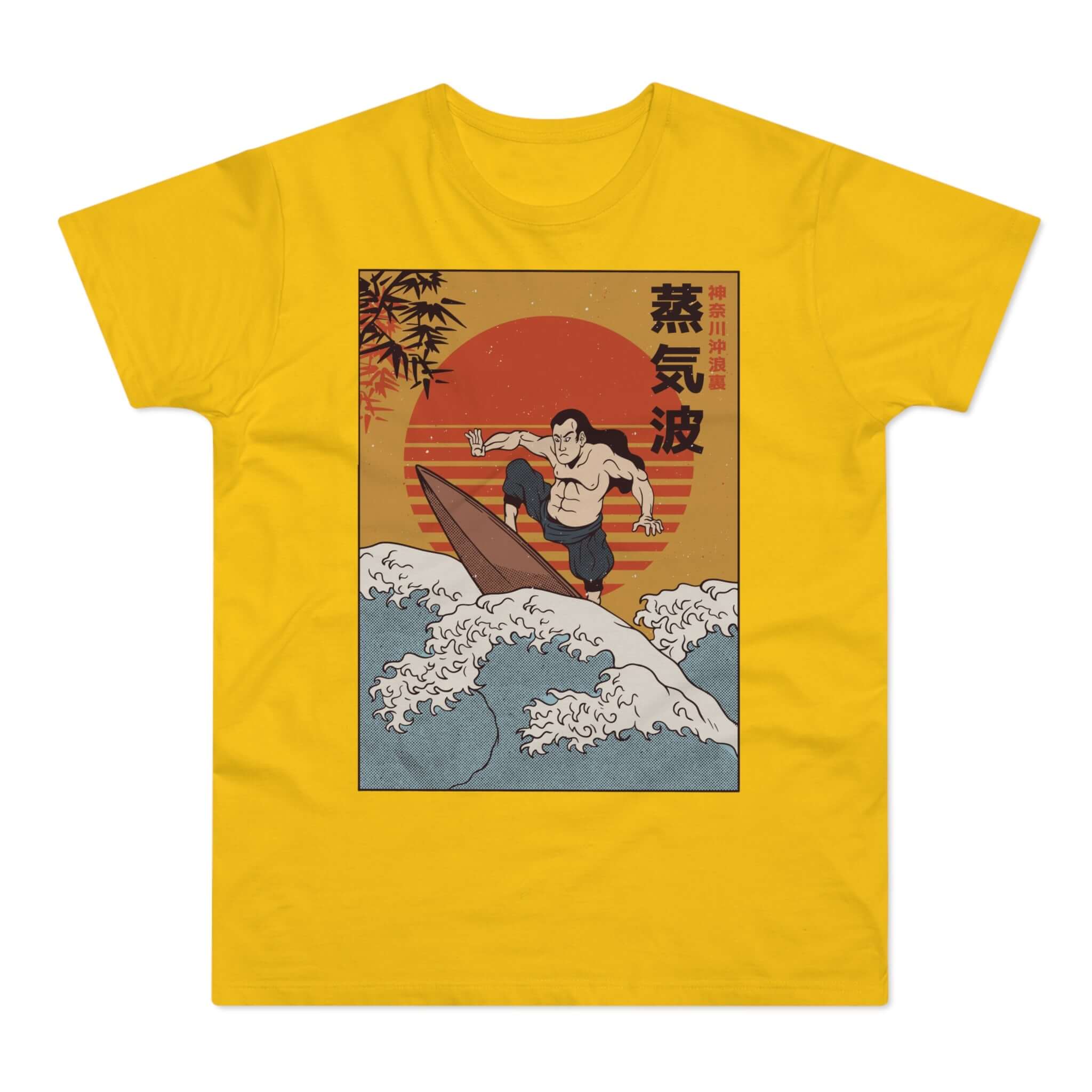 T-shirt med navnet: Tasuki Riding The Giant | T-Shirt Med Tryk.