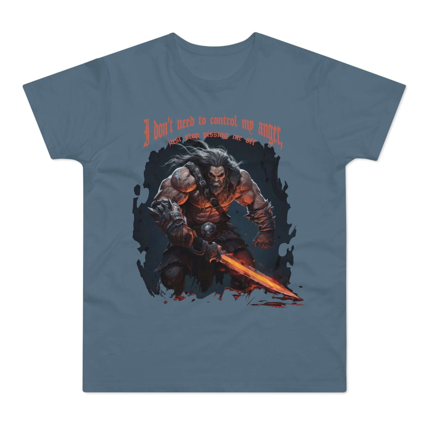 T-shirt med navnet: You Shouldn't Mess With Godrick...! | T-Shirt Med Tryk.