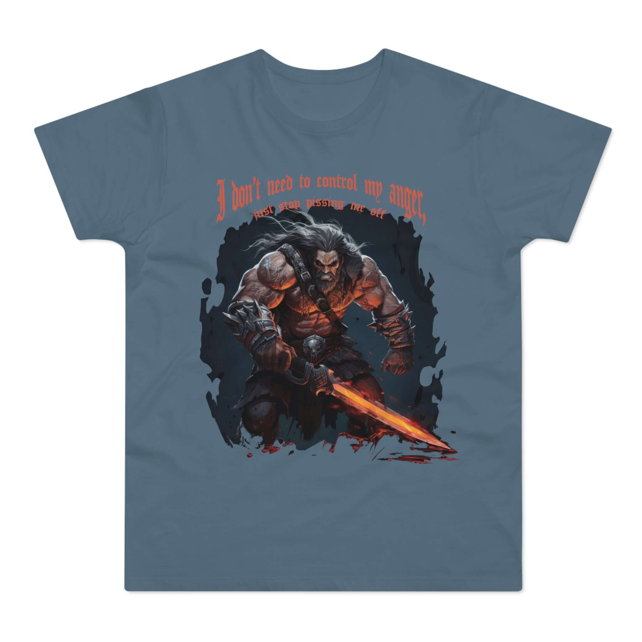 T-shirt med navnet: You Shouldn't Mess With Godrick...! | T-Shirt Med Tryk.