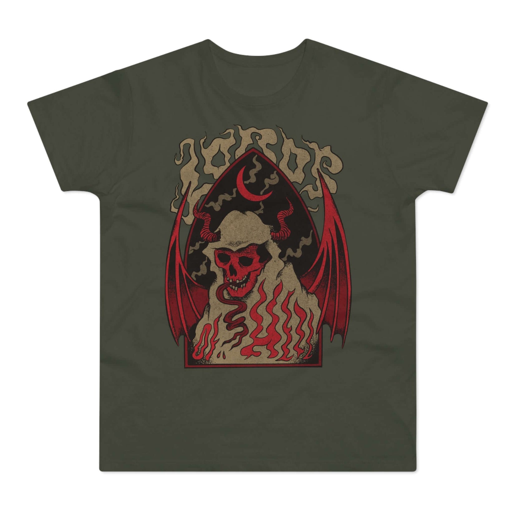 T-shirt med navnet: The Night Of Judgement Day | T-Shirt Med Tryk.