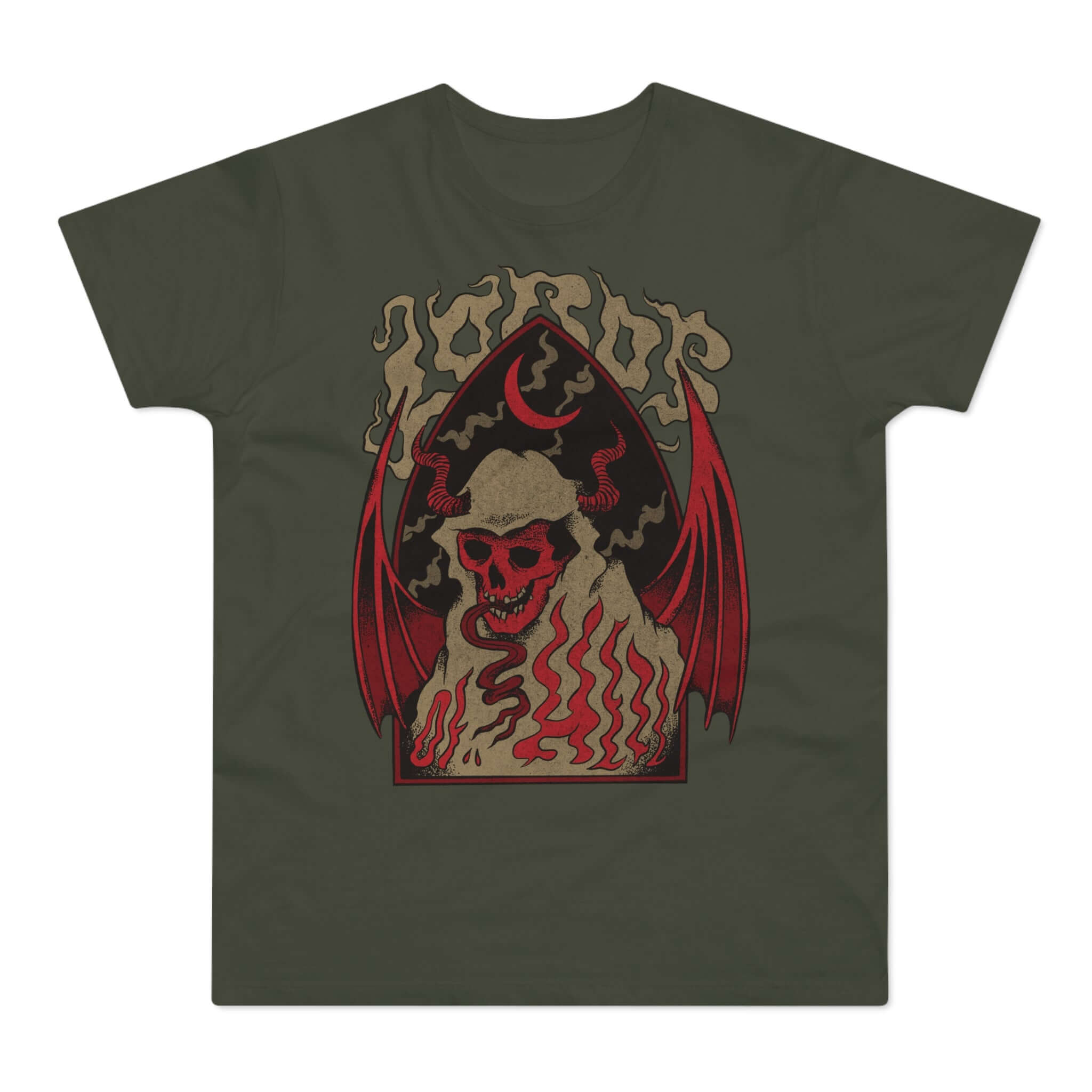 T-shirt med navnet: The Night Of Judgement Day | T-Shirt Med Tryk.