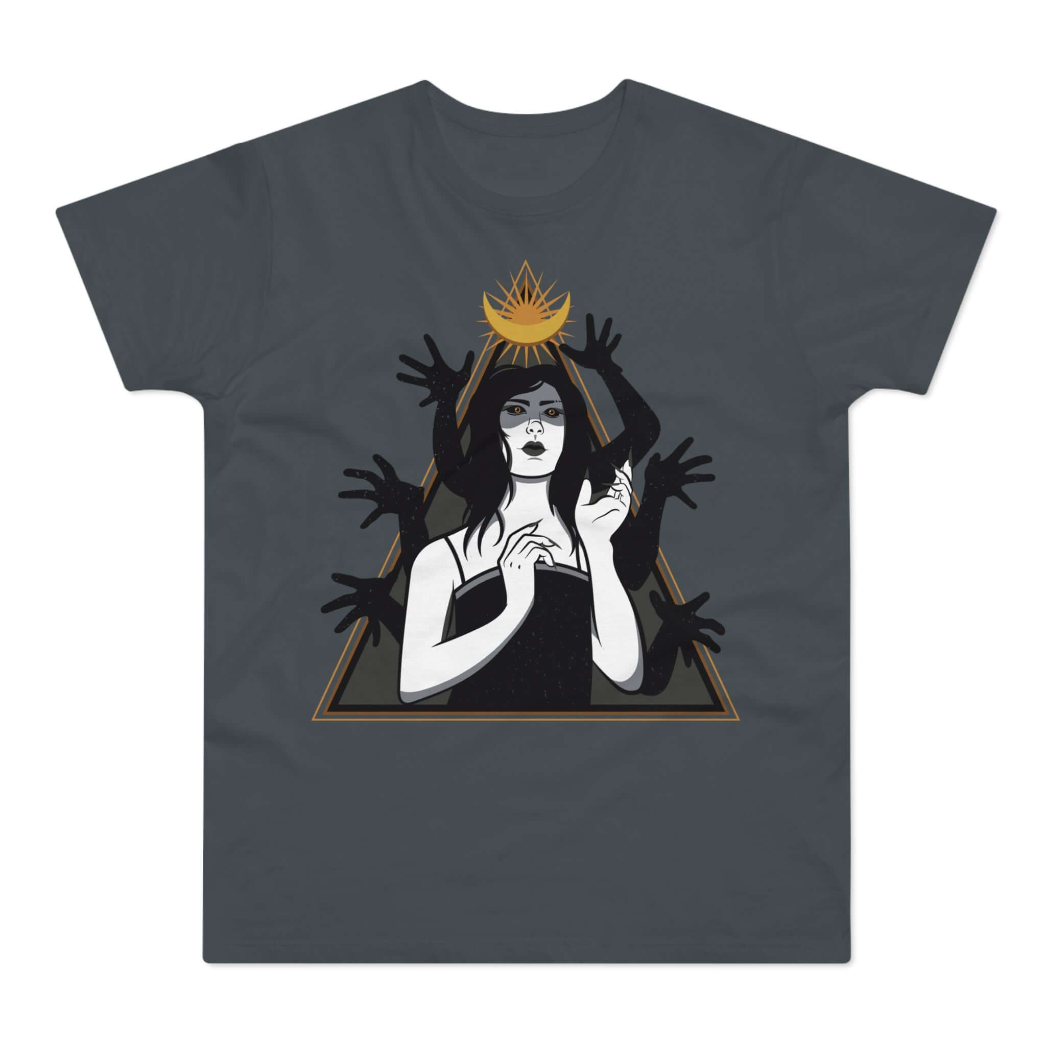 T-shirt med navnet: Morgania In The Middle Of Incantation | T-Shirt Med Tryk.