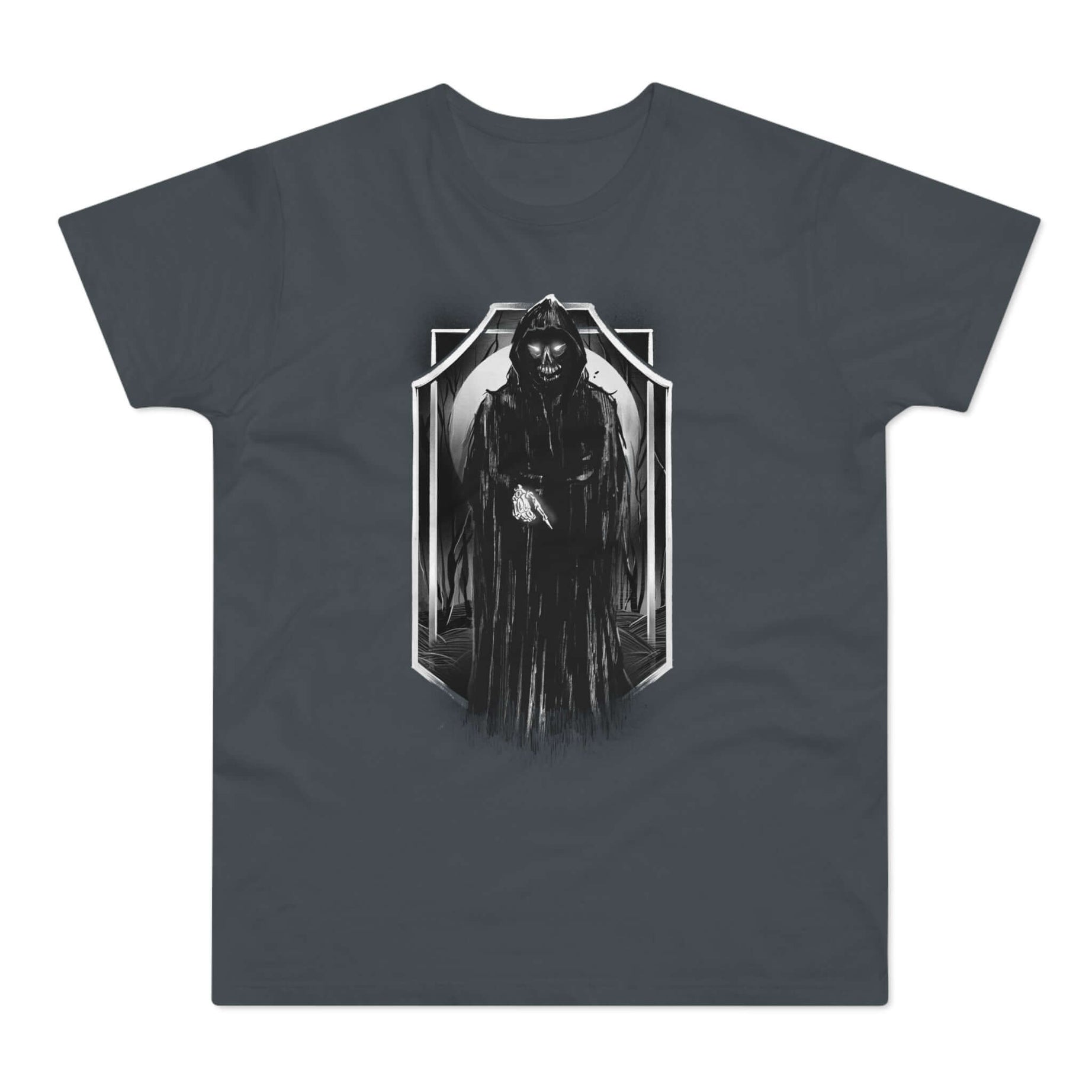 T-shirt med titlen: The Death Awaits You | T-Shirt Med Tryk.