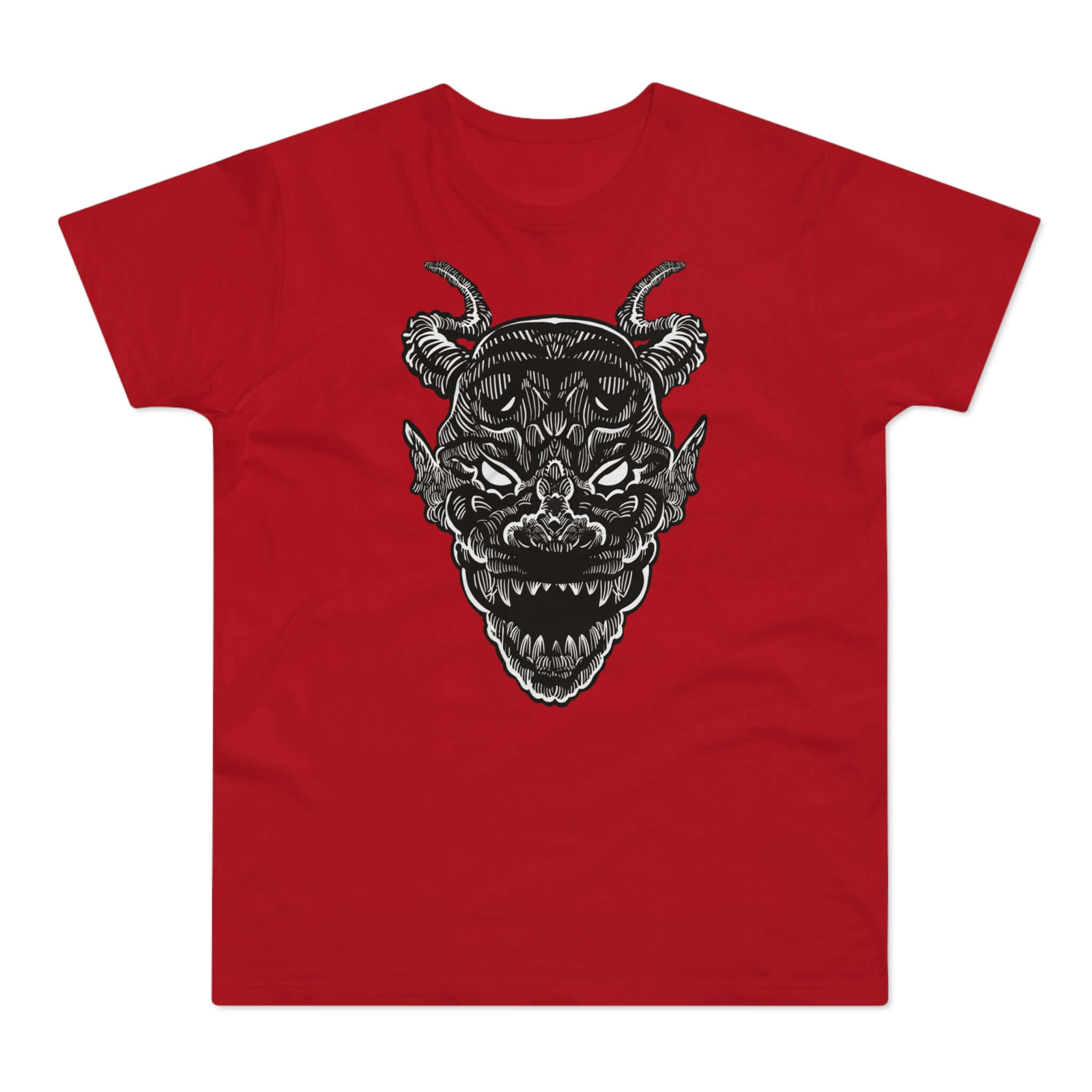 T-shirt med navnet: Razmorghun, Demon Of The East | T-Shirt Med Tryk.