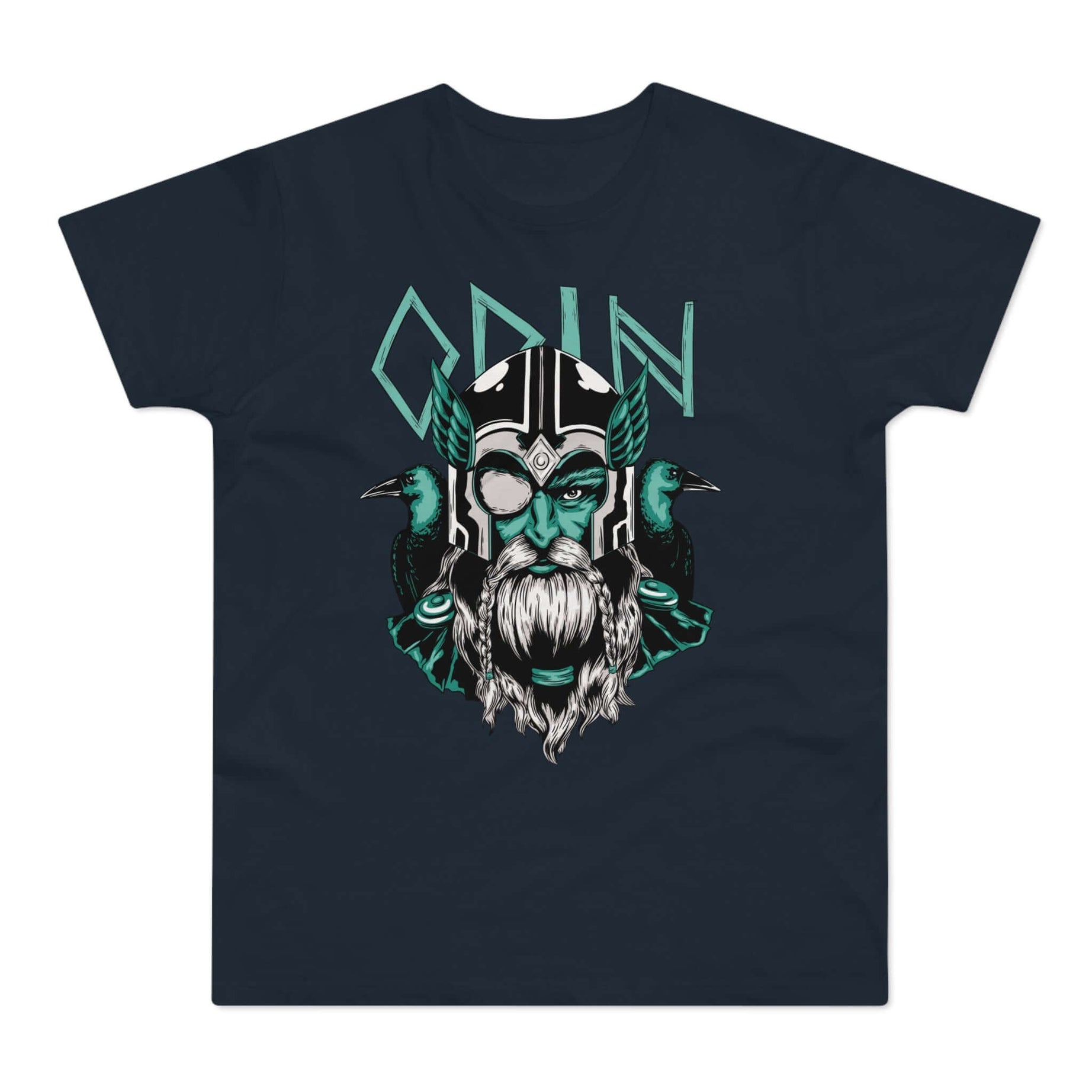 T-shirt med titlen: Odin Will Always Be Watching You | T-Shirt Med Tryk.