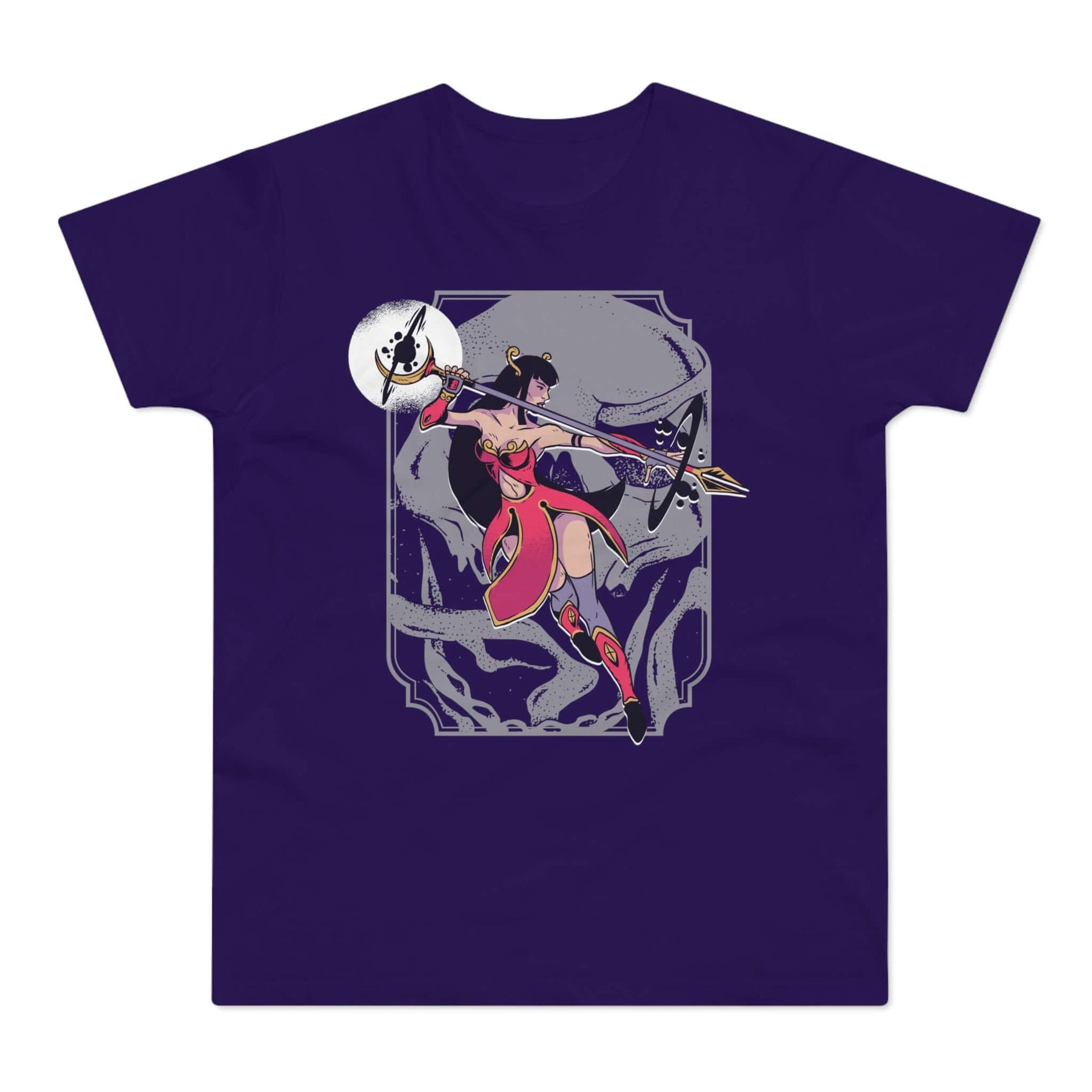 T-shirt med navnet: Xandria, Highest Defender Of Her Kingdom | T-Shirt Med Tryk.