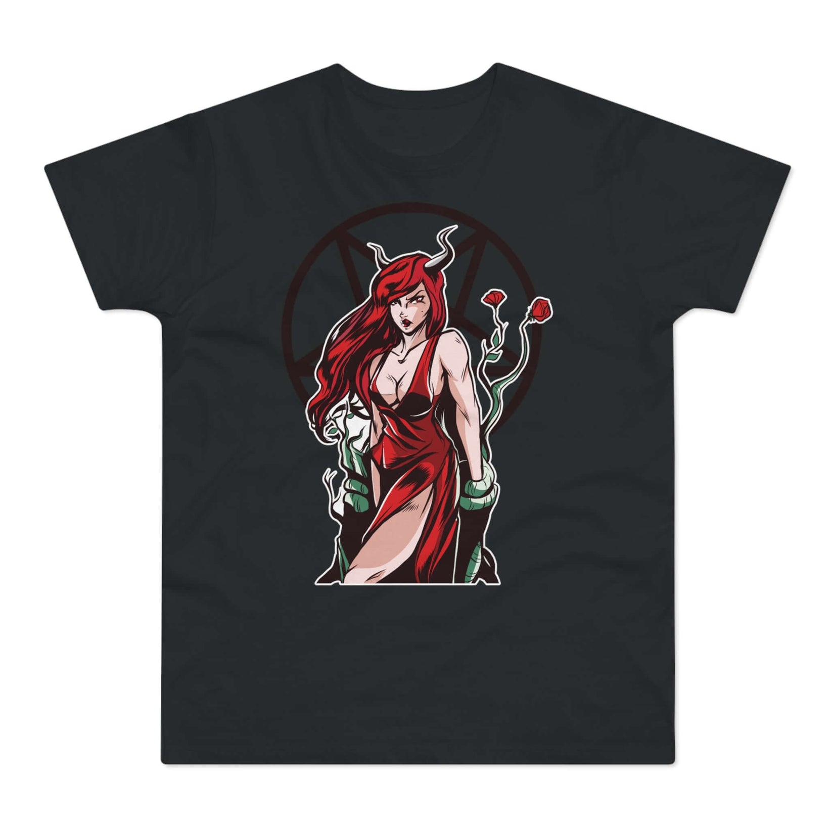 T-shirt med navnet: Lilith Is Coming For You... | T-Shirt Med Tryk.