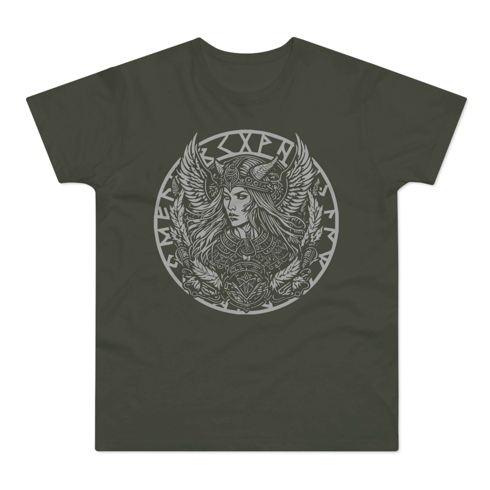 T-shirt med navnet: Walkyra, Ruler Of The Valkyries | T-Shirt Med Tryk.