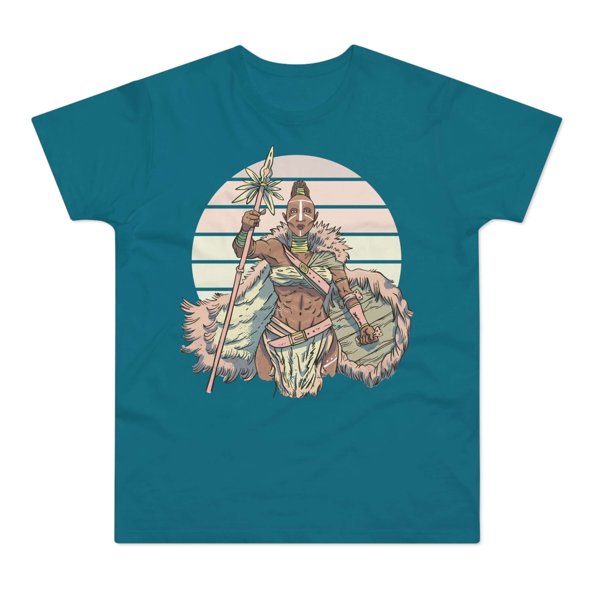 T-shirt med navnet: Karnuma, The Warrior Queen | T-Shirt Med Tryk.