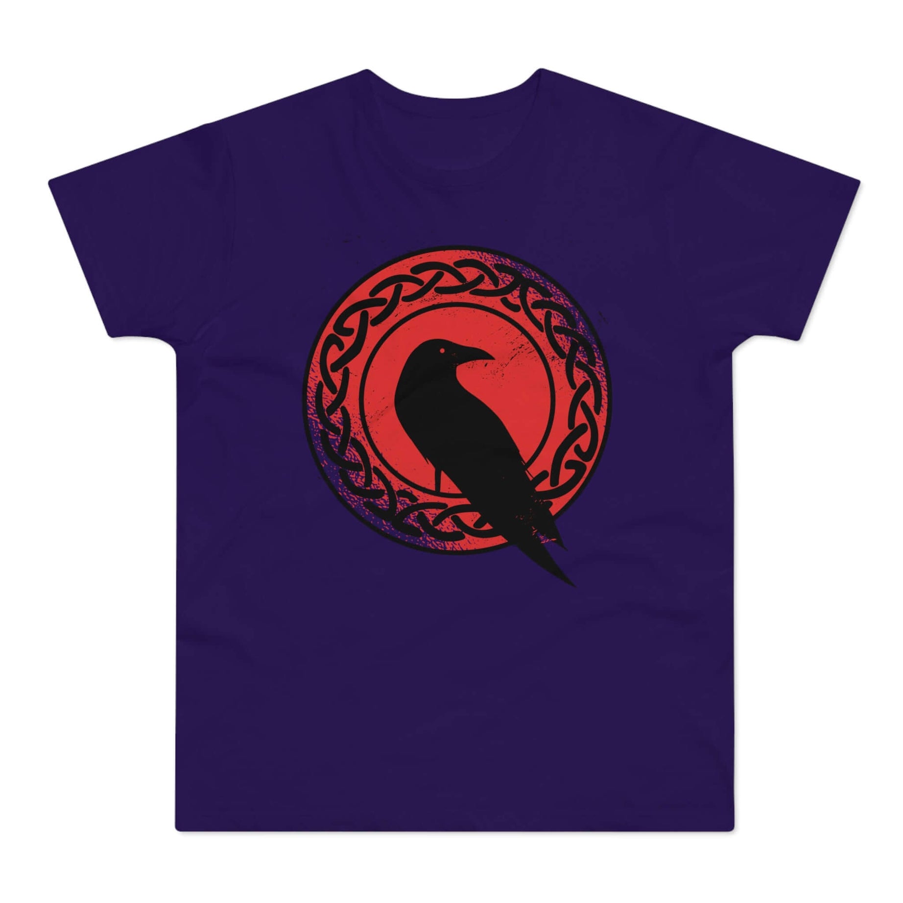 T-shirt med titlen: The Viking Crow | T-Shirt Med Tryk.