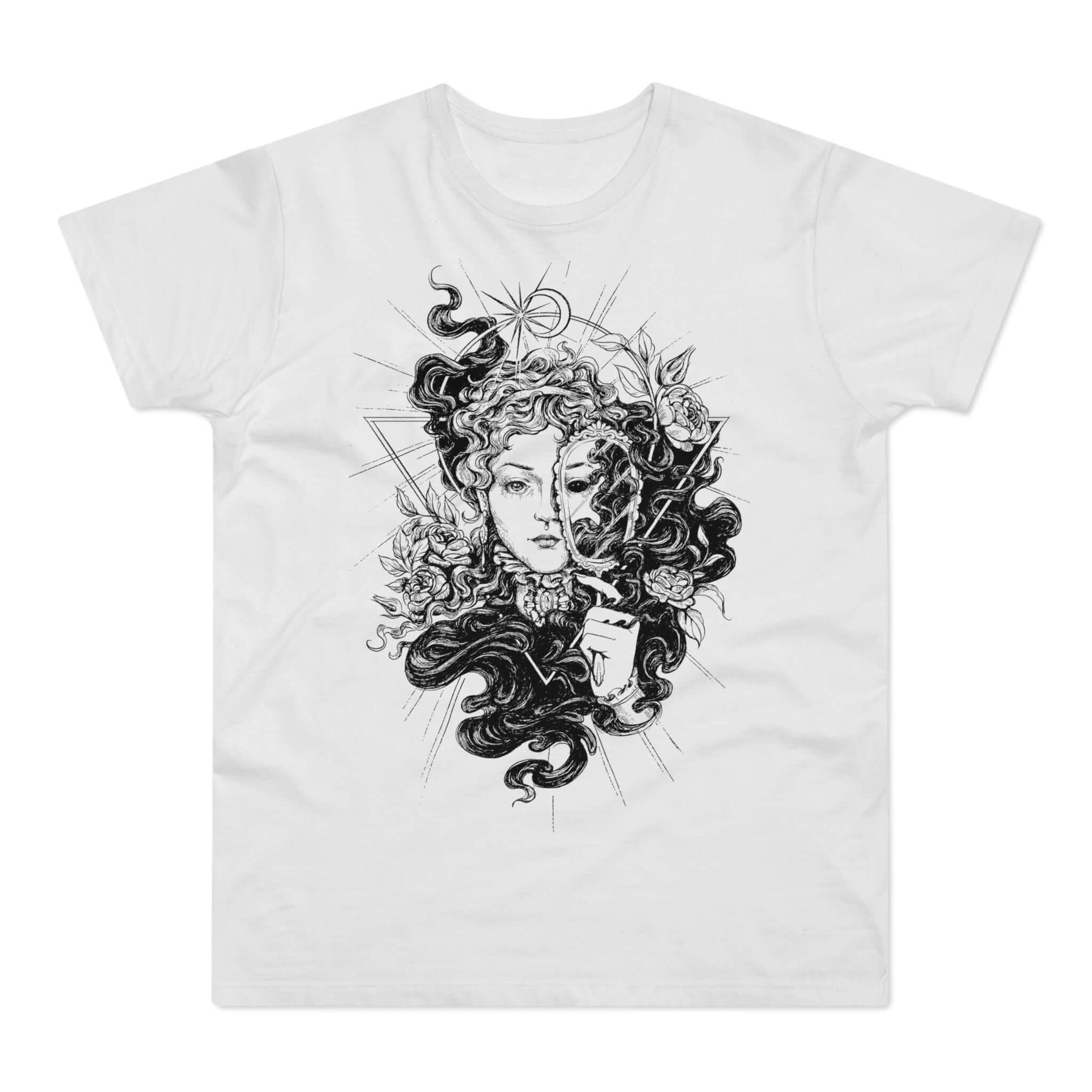 T-shirt med navnet: Lady Darkness | T-Shirt Med Tryk.