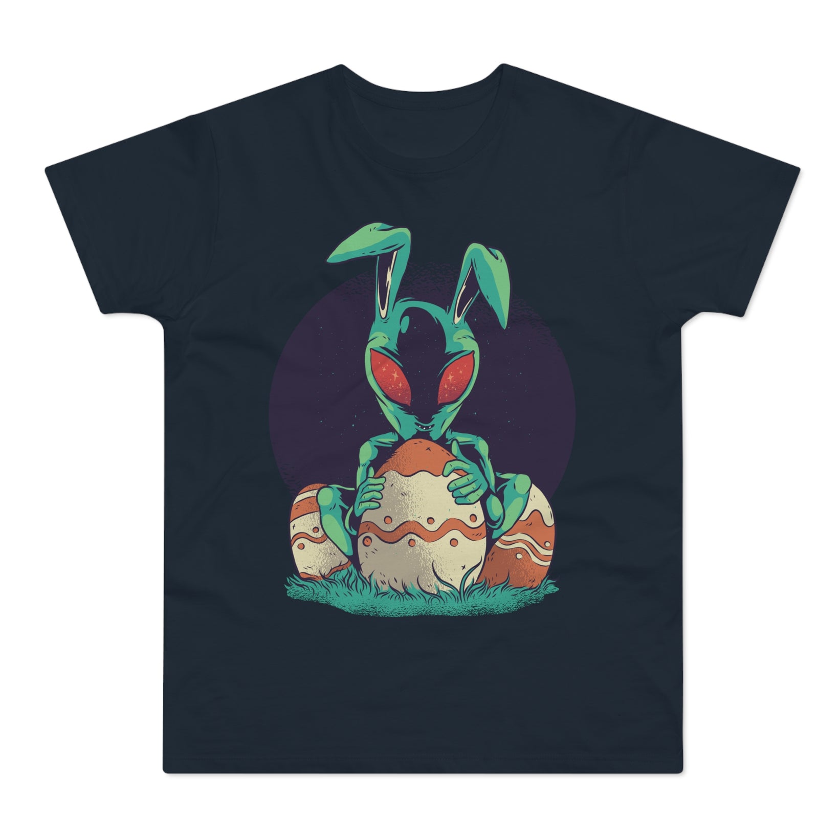T-shirt med navnet: He Took The Eggs! | T-Shirt Med Tryk.