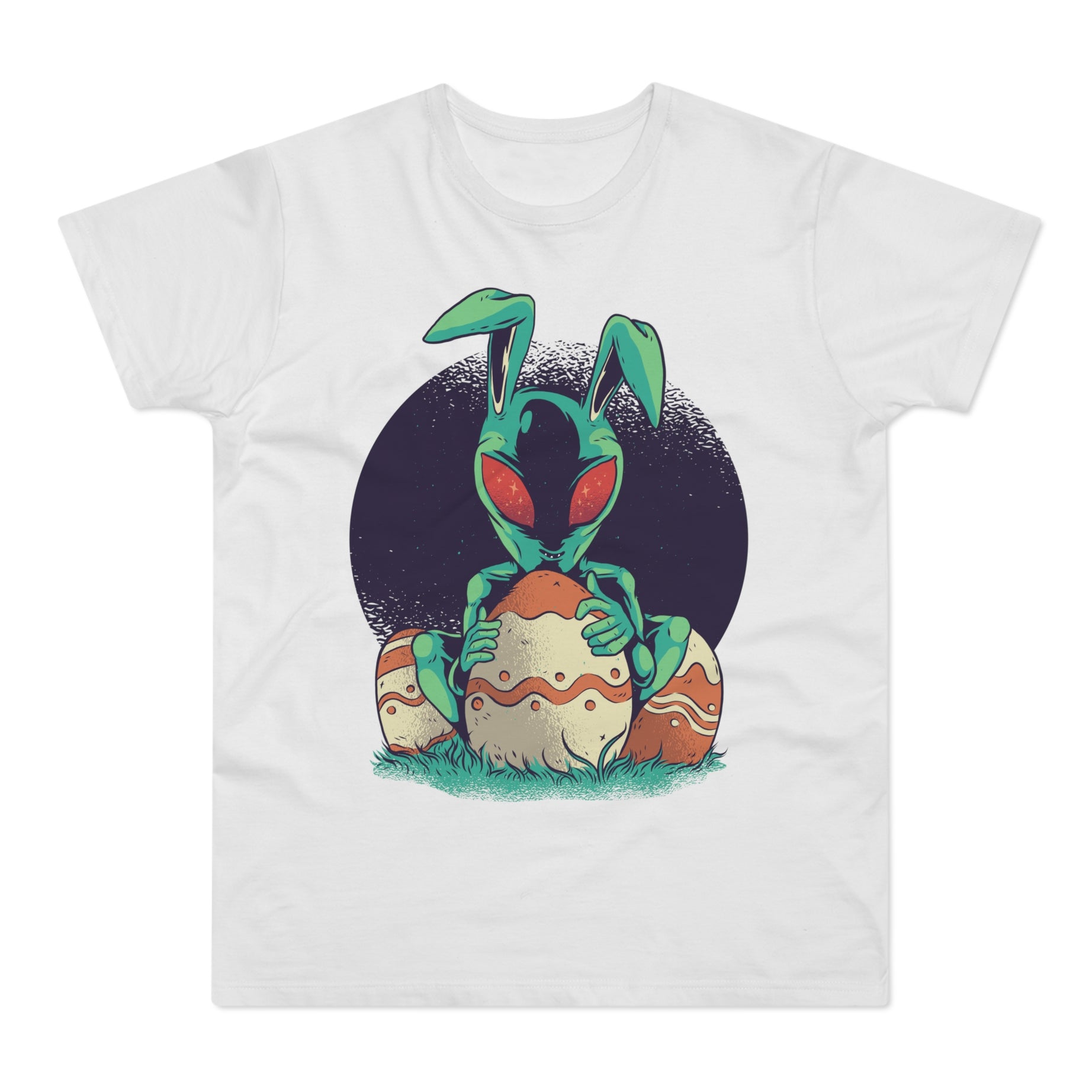 T-shirt med navnet: He Took The Eggs! | T-Shirt Med Tryk.