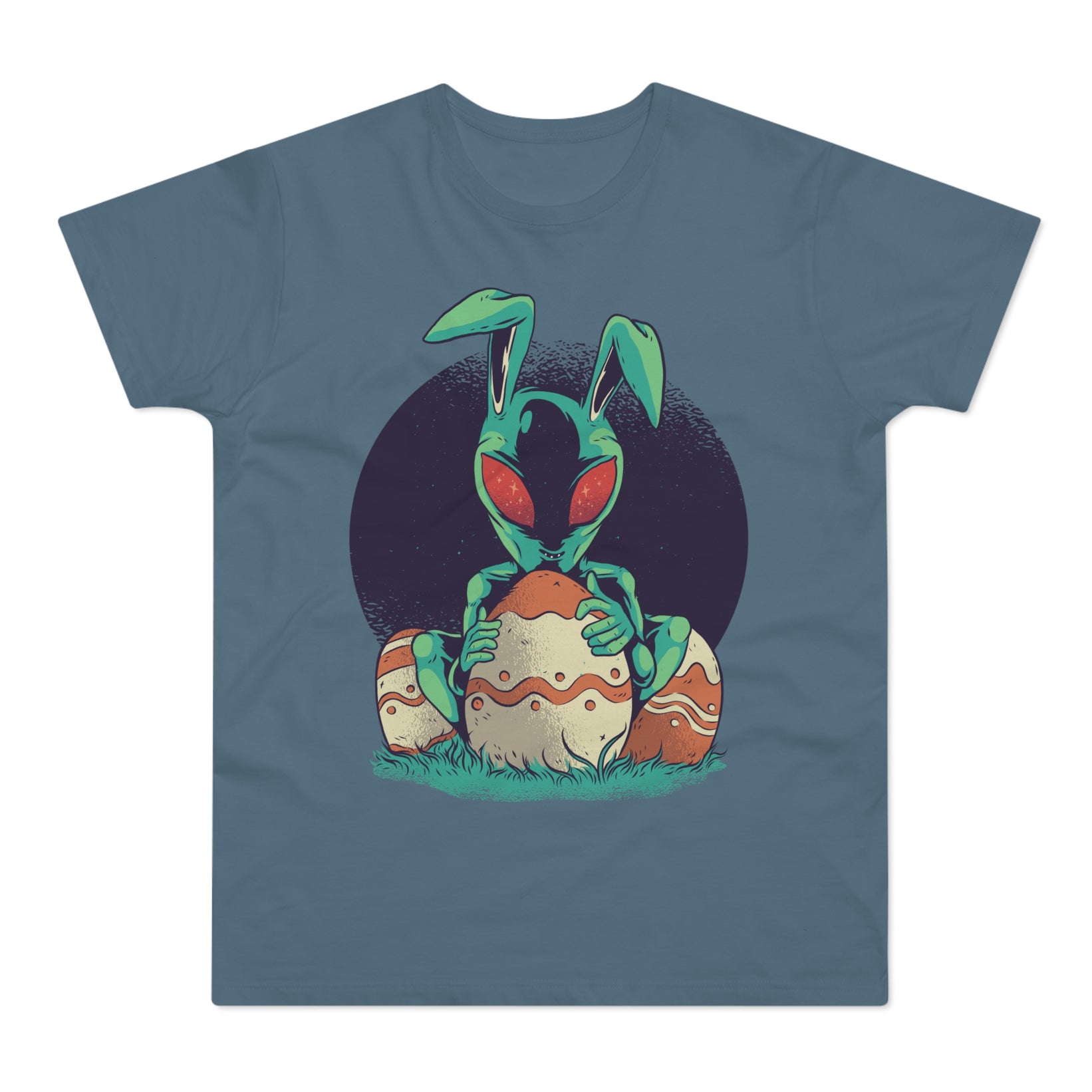 T-shirt med navnet: He Took The Eggs! | T-Shirt Med Tryk.