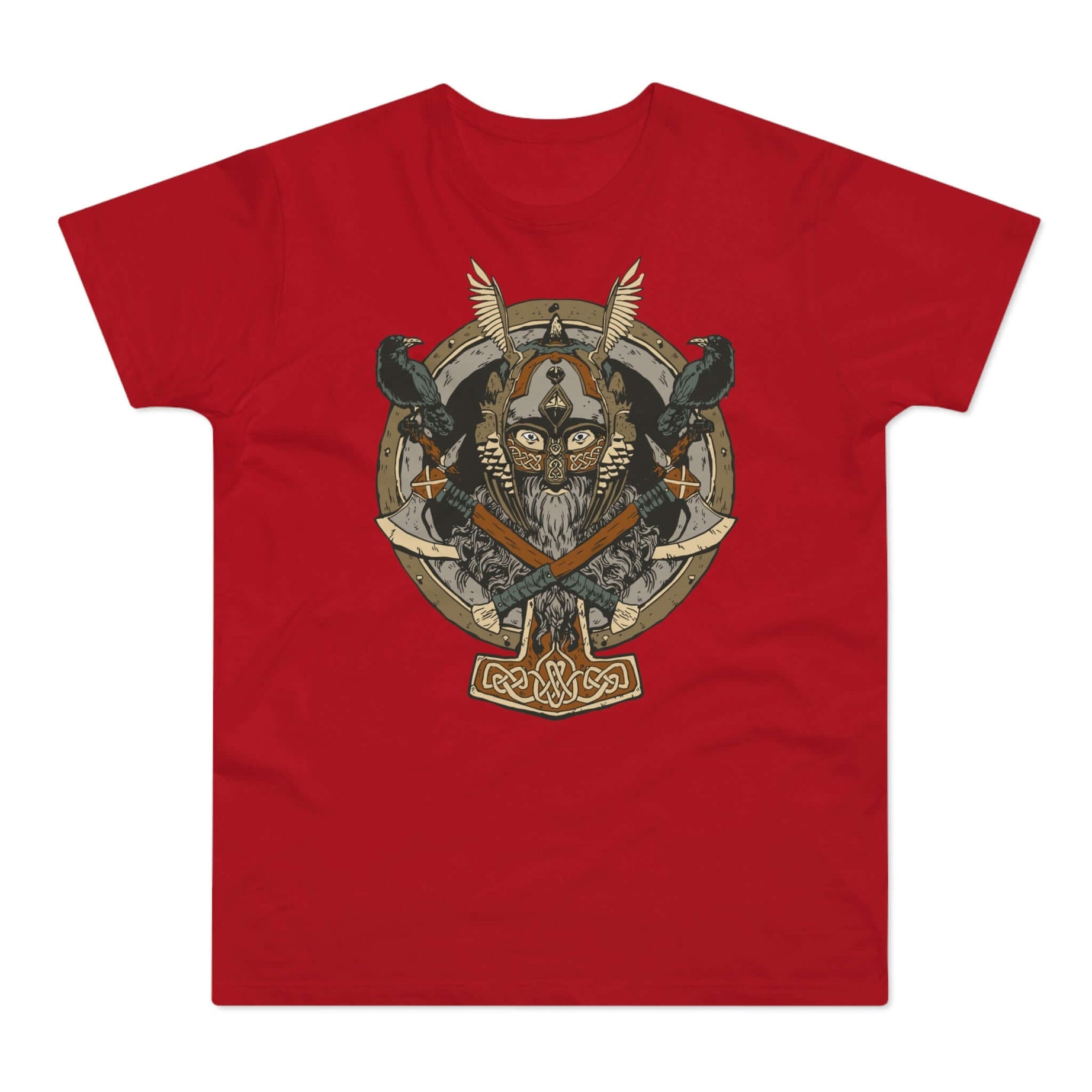 T-shirt med titlen: The Mighty Berserkir Hákon Thorvald | T-Shirt Med Tryk.