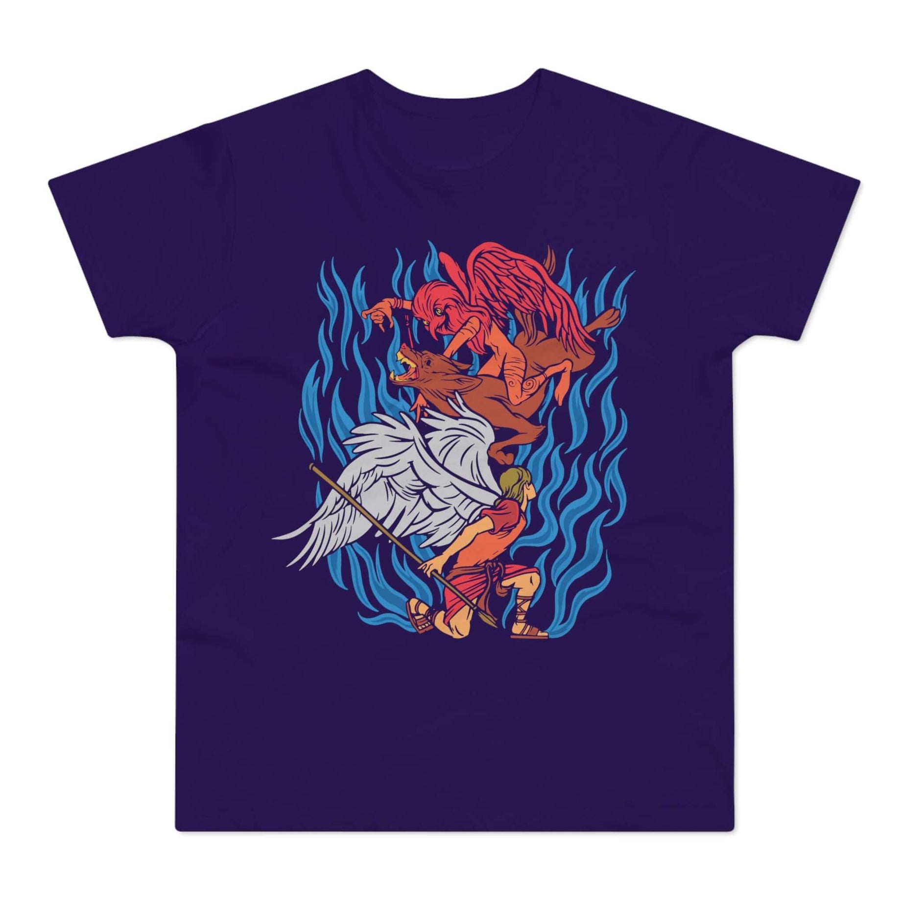 T-shirt med navnet: The Oldest And Infinite Conflict | T-Shirt Med Tryk.