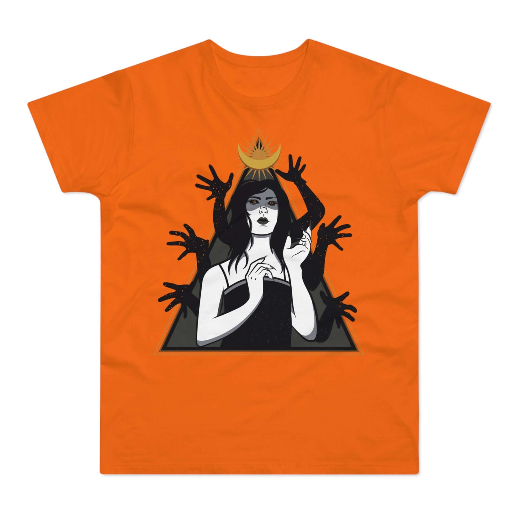 T-shirt med navnet: Morgania In The Middle Of Incantation | T-Shirt Med Tryk.