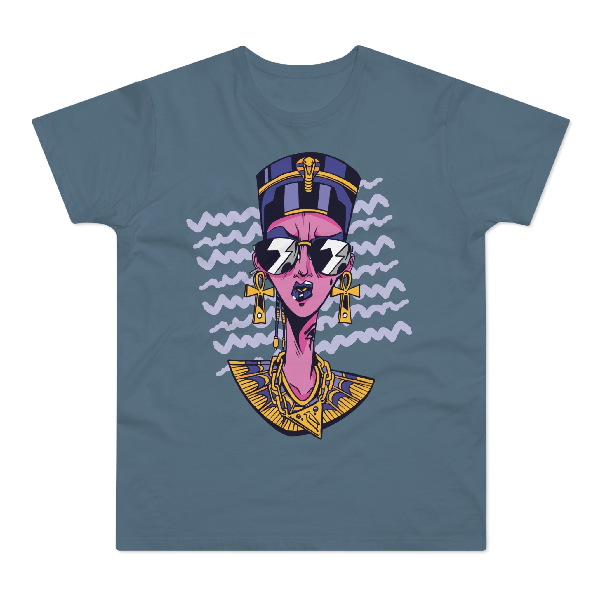 T-shirt med navnet: Nefertiri's Shopping Tour | T-Shirt Med Tryk.