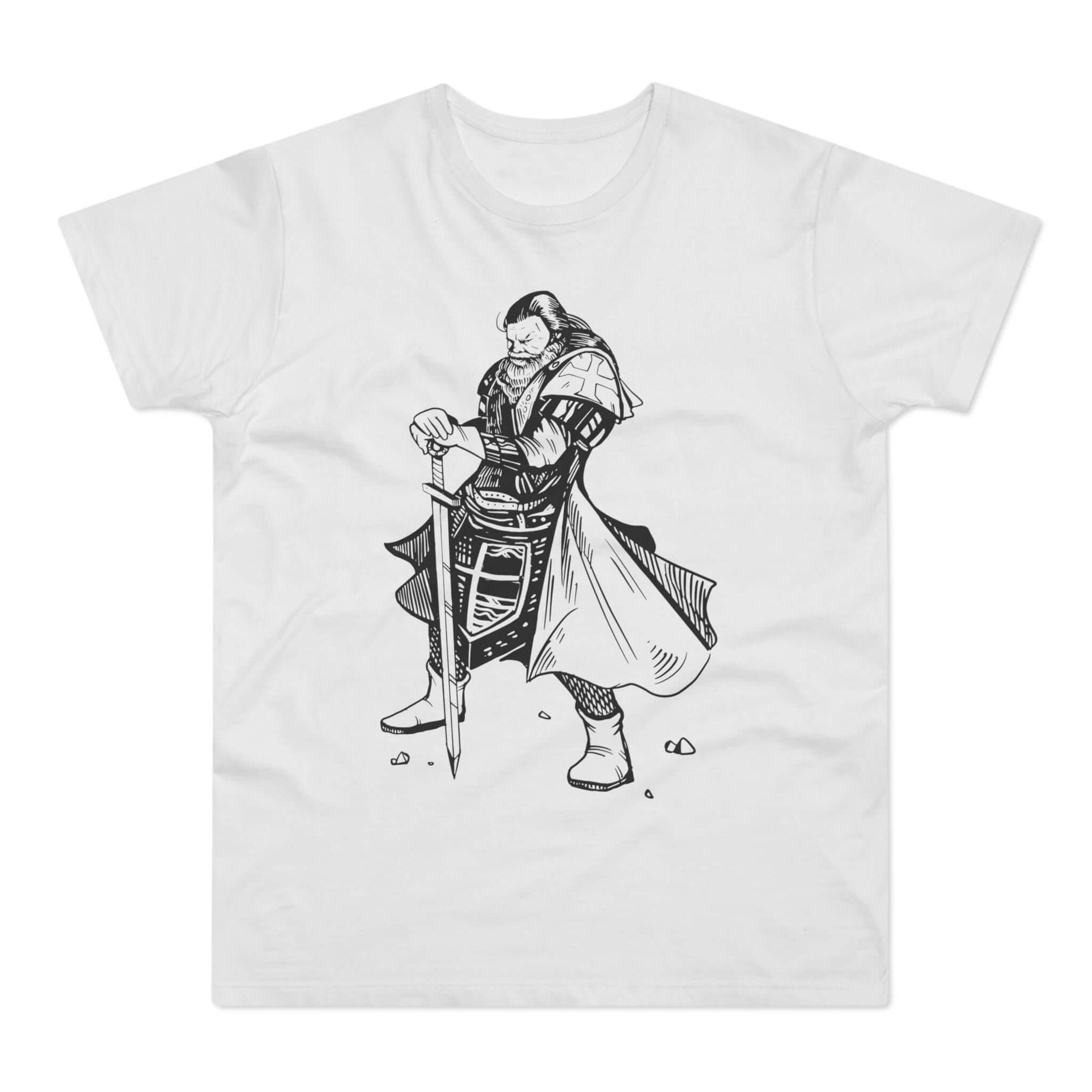 T-shirt med navnet: Knud I., King Of The North | T-Shirt Med Tryk.