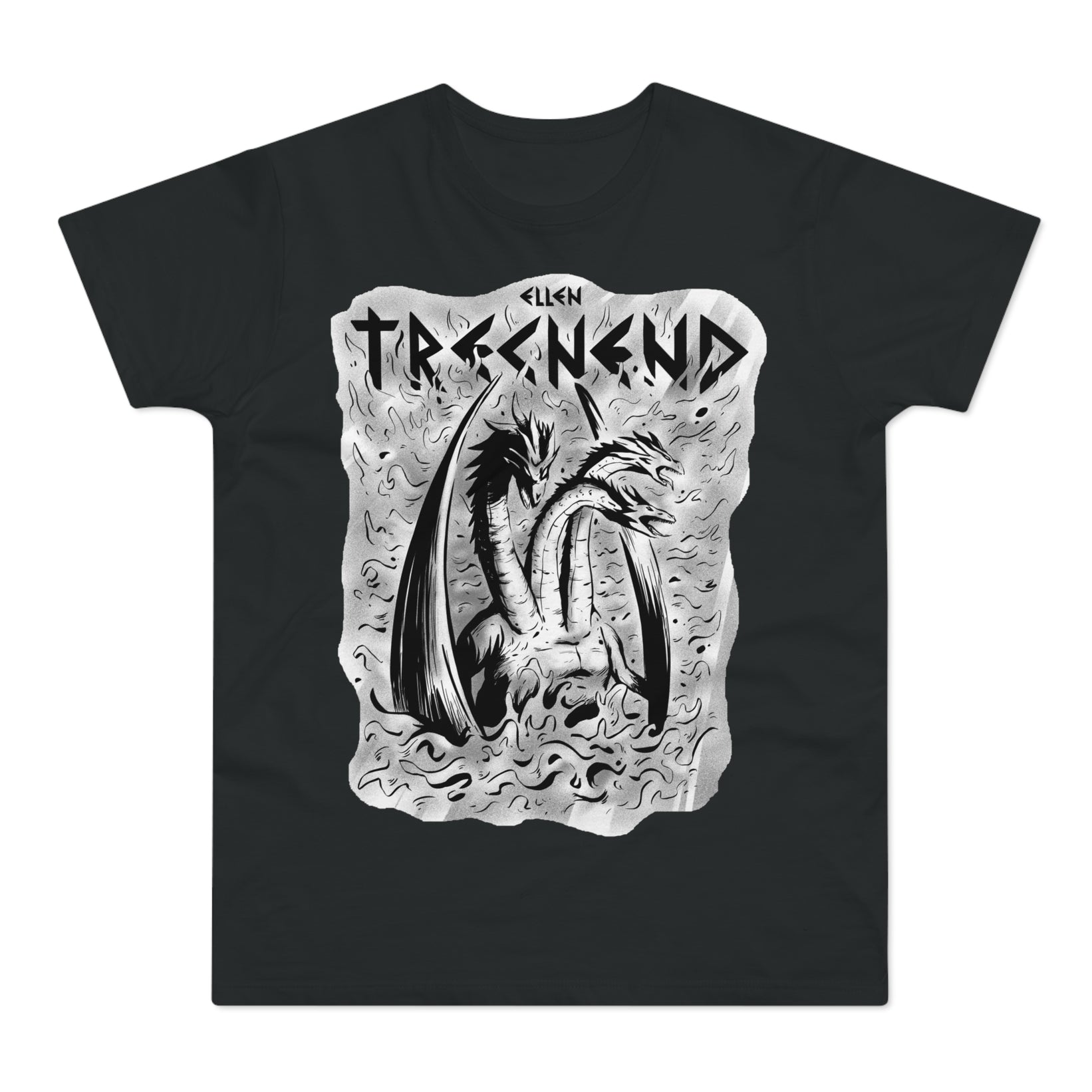 T-shirt med navnet: Ragahor, The Celtic Sea Dragon | T-Shirt Med Tryk.