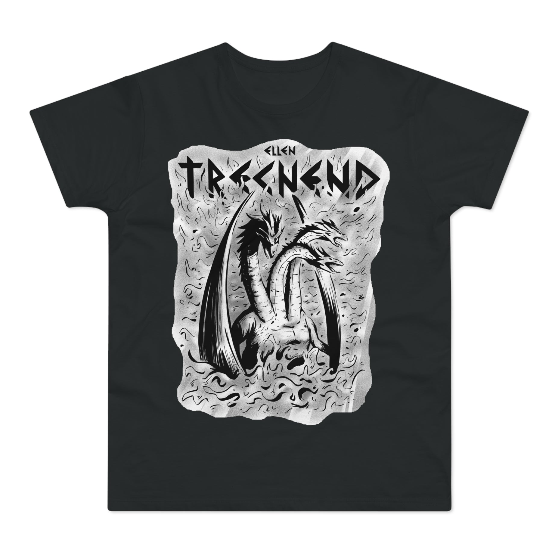 T-shirt med navnet: Ragahor, The Celtic Sea Dragon | T-Shirt Med Tryk.