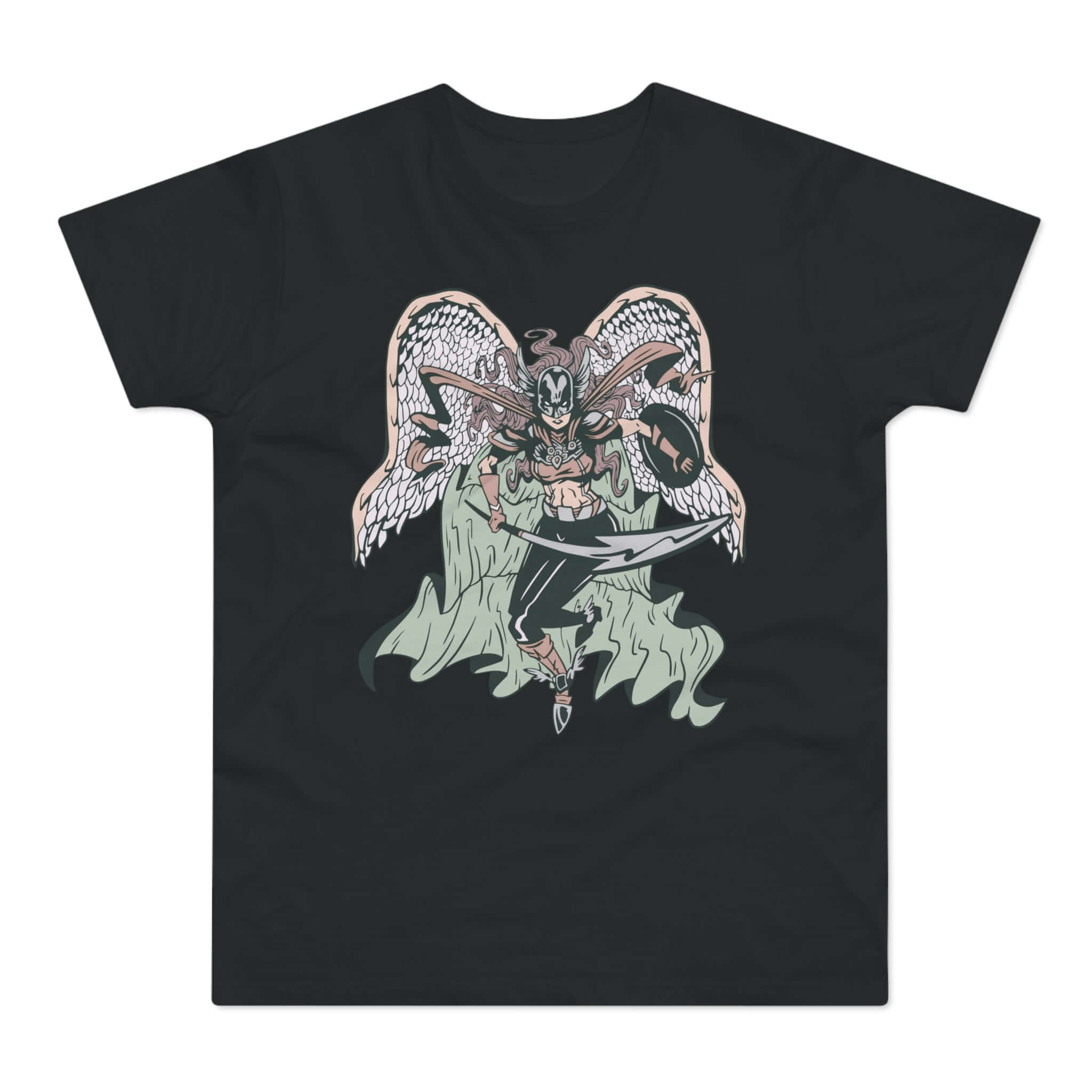 T-shirt med navnet: Zendira, Avenging Valkyrie | T-Shirt Med Tryk.
