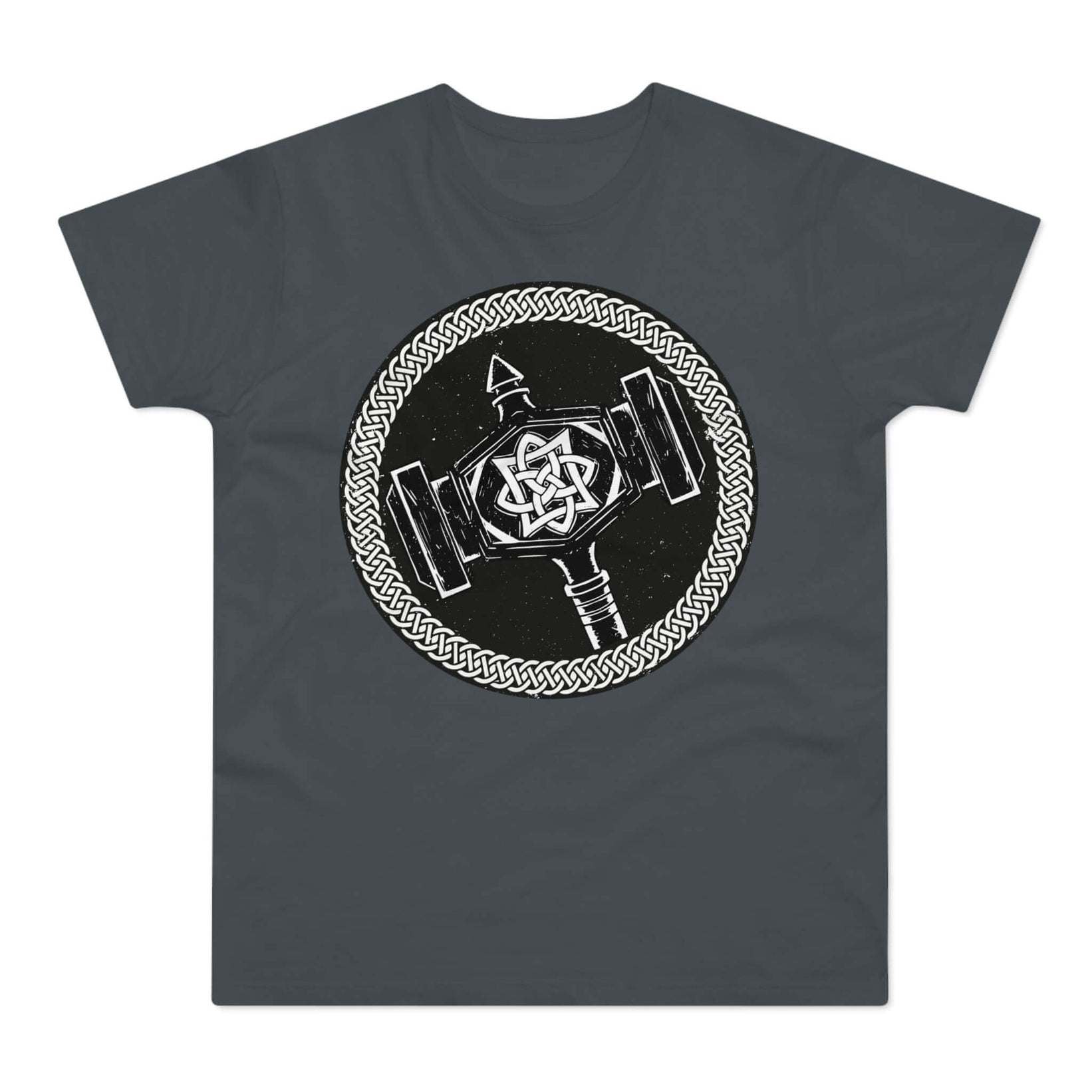 T-shirt med titlen: The Legendary Hammer Of Bjørn Thorguld | T-Shirt Med Tryk.