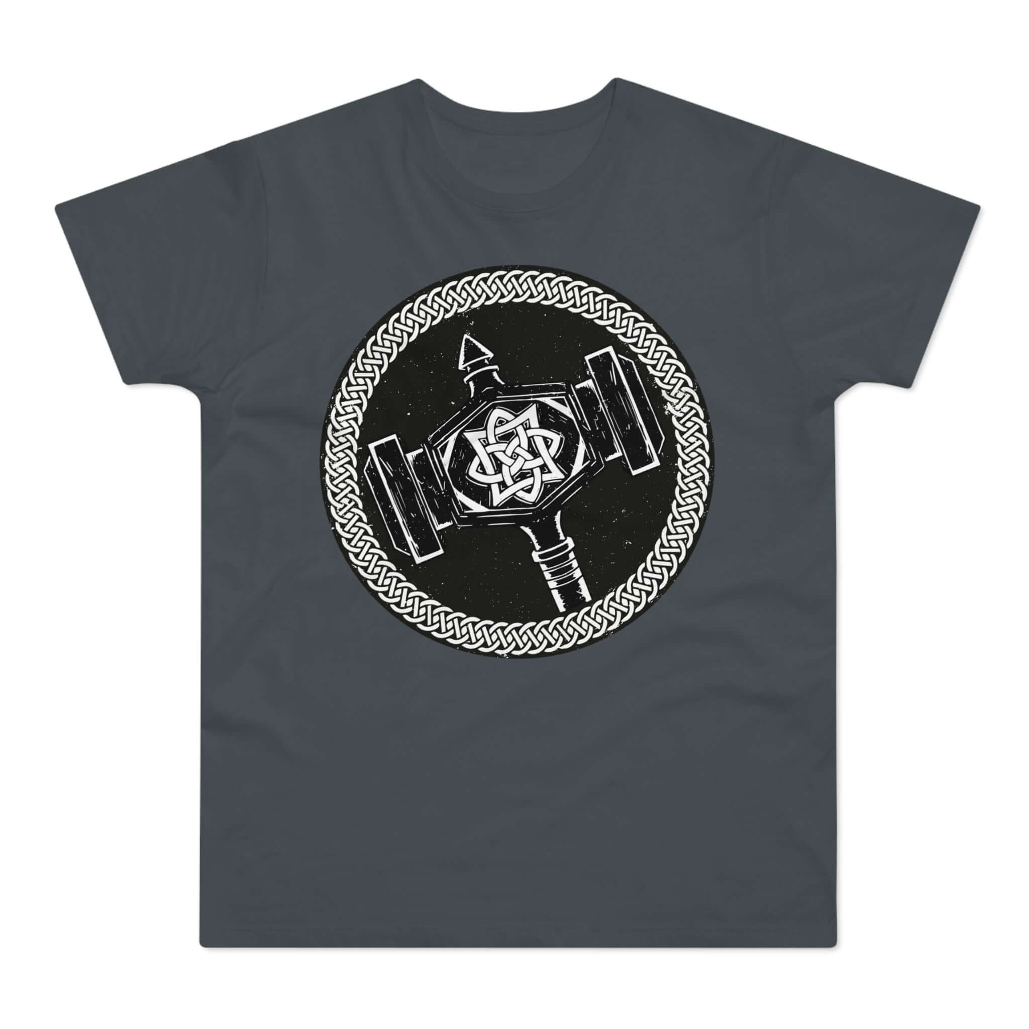 T-shirt med titlen: The Legendary Hammer Of Bjørn Thorguld | T-Shirt Med Tryk.