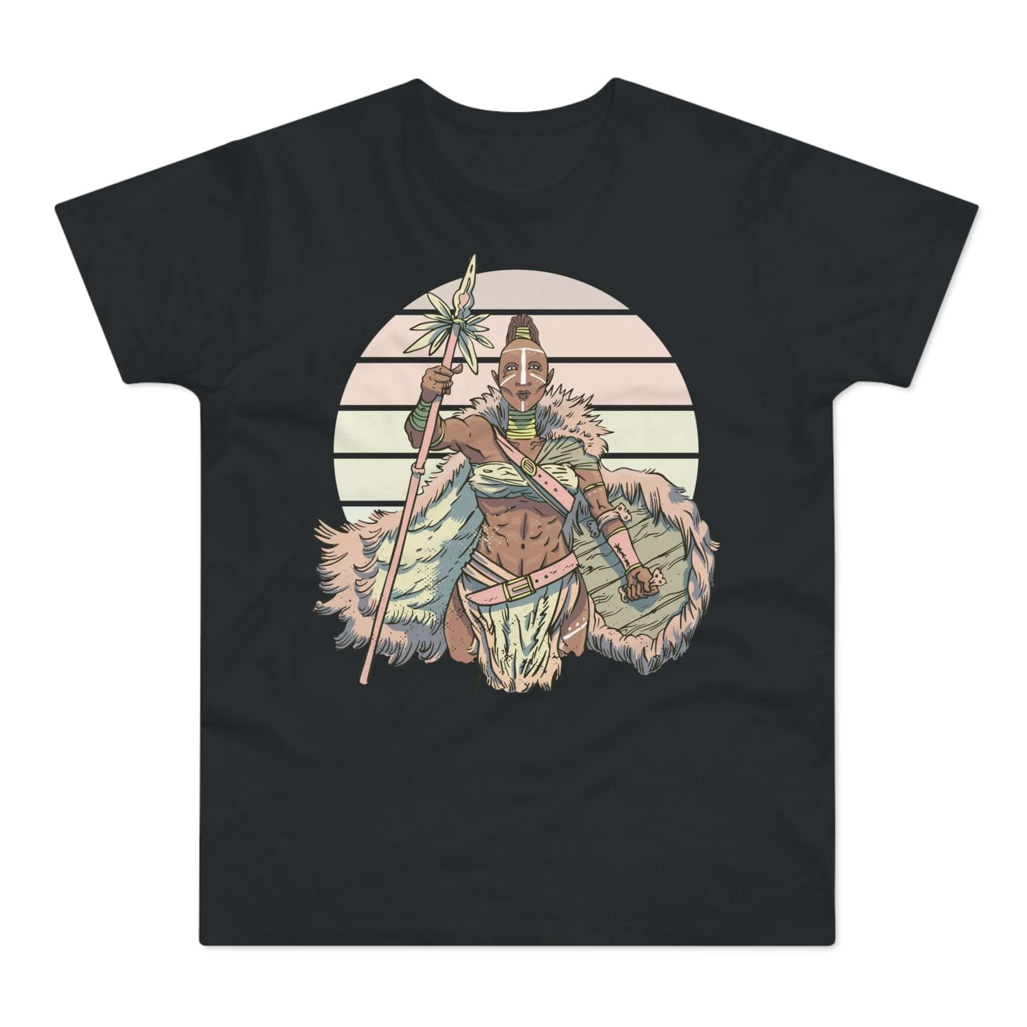 T-shirt med navnet: Karnuma, The Warrior Queen | T-Shirt Med Tryk.