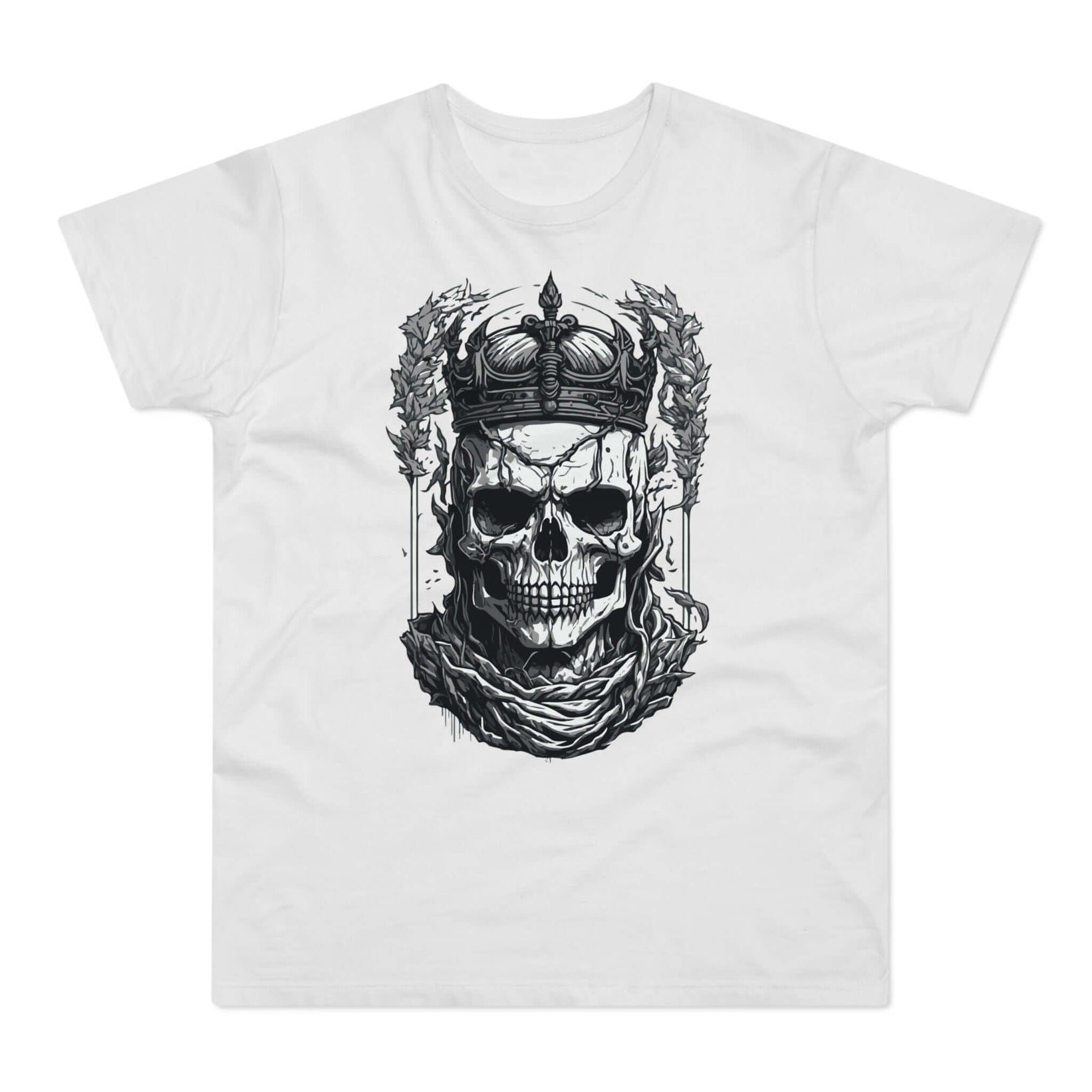 T-shirt med titlen: King Normund Will Live And Reign Forever | T-Shirt Med Tryk.