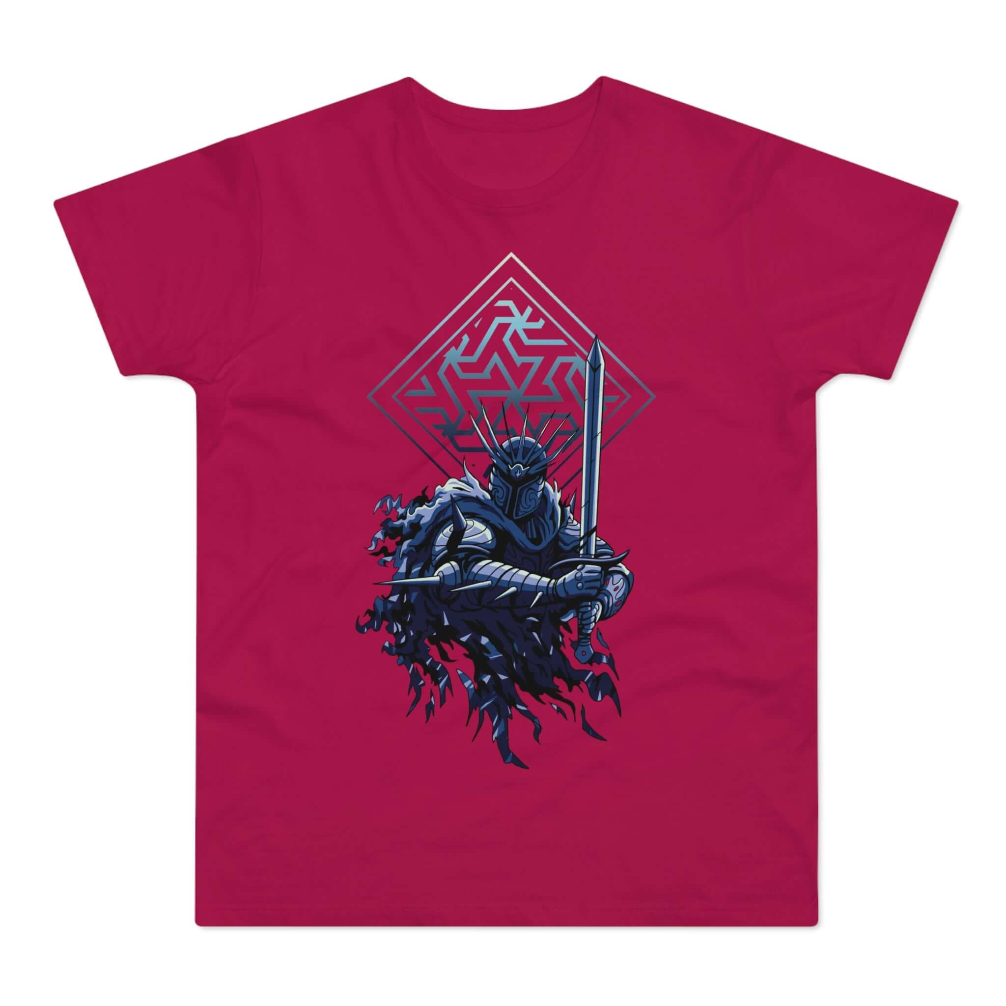 T-shirt med navnet: Kalrindor, The Fearless Warrior | T-Shirt Med Tryk.