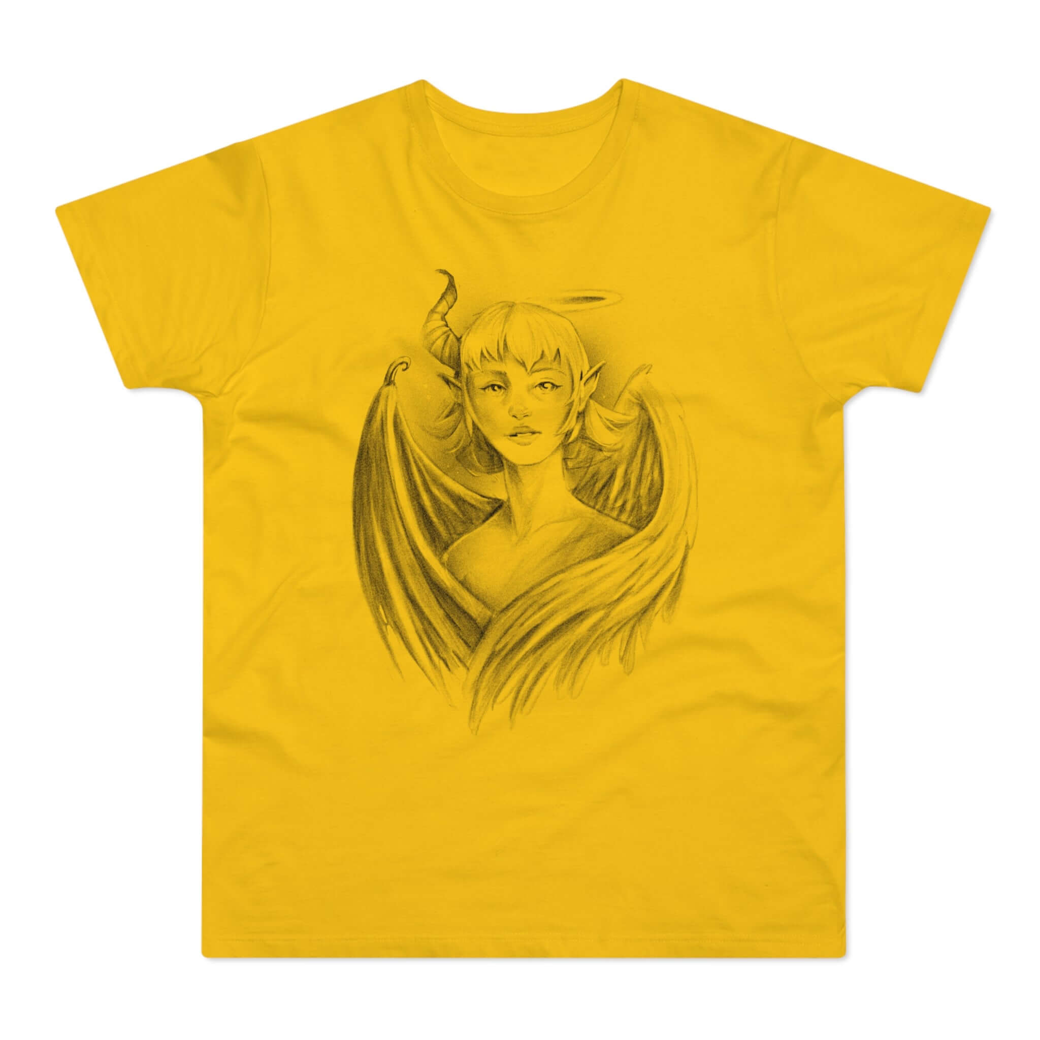 T-shirt med navnet: The Dark And Bright Sides In Everyone | T-Shirt Med Tryk.