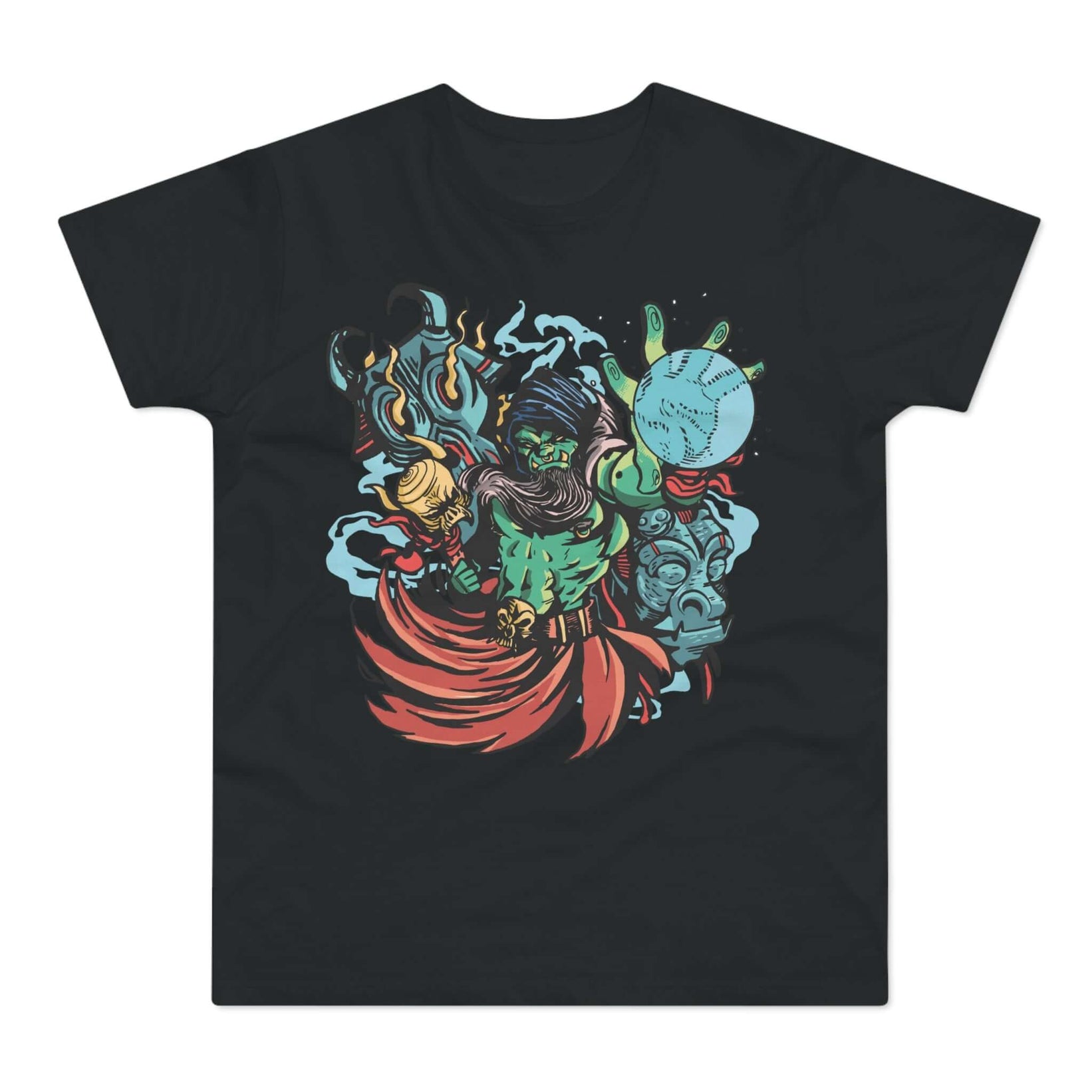 T-shirt med navnet: Torandur, Highest Shaman Of The Horde | T-Shirt Med Tryk.