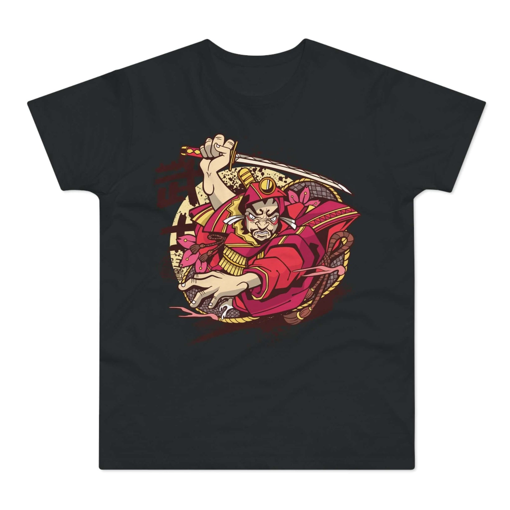 T-shirt med navnet: Revenge Of The Red Samurai | T-Shirt Med Tryk.