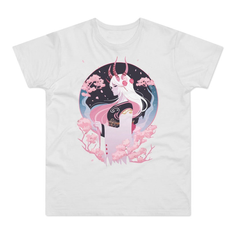 T-shirt med navnet: Asako, Demoness Of Flowers | T-Shirt Med Tryk.