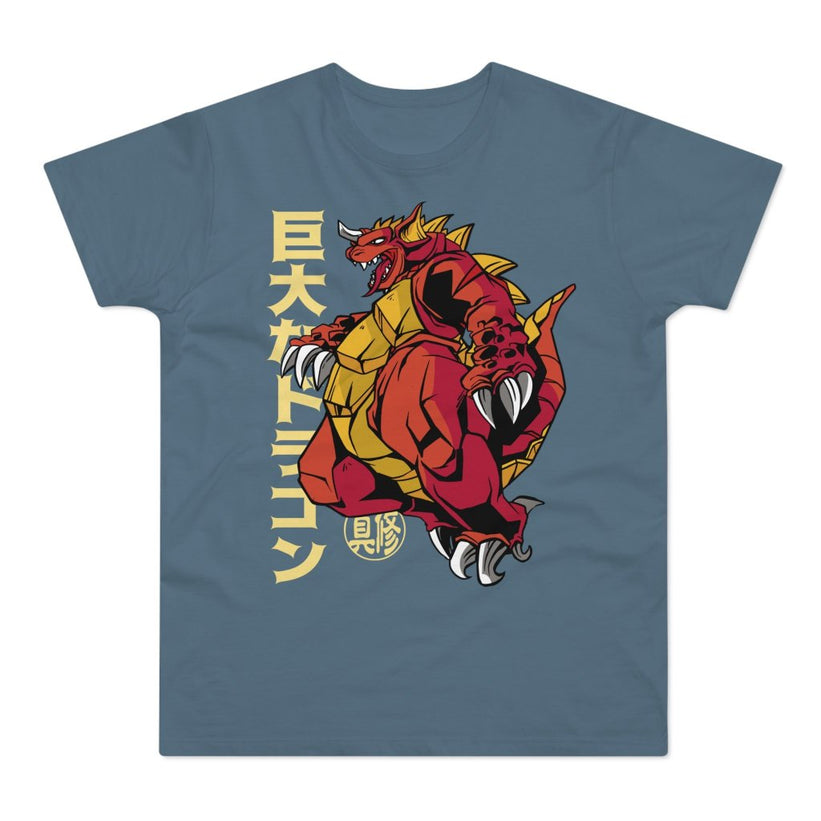 T-shirt med navnet: Arrival Of The Kaijū | T-Shirt Med Tryk.