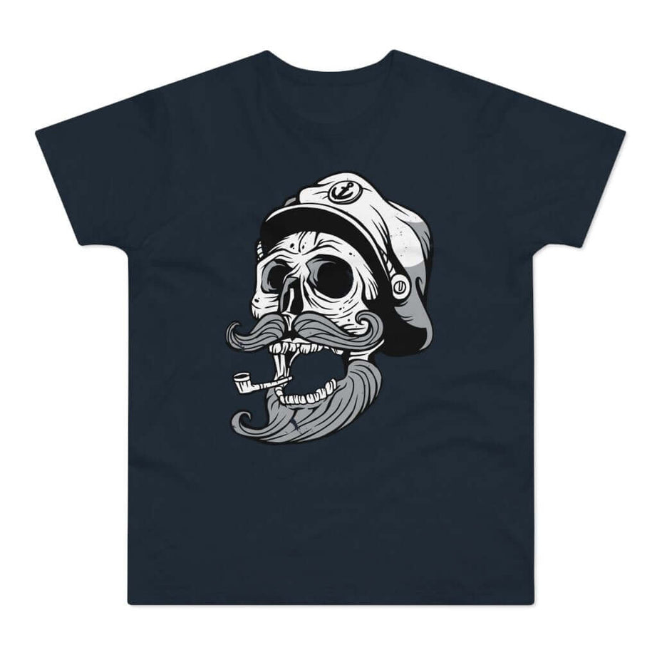 T-shirt med titlen: Captain Stevenson's Last Sea Journey | T-Shirt Med Tryk.