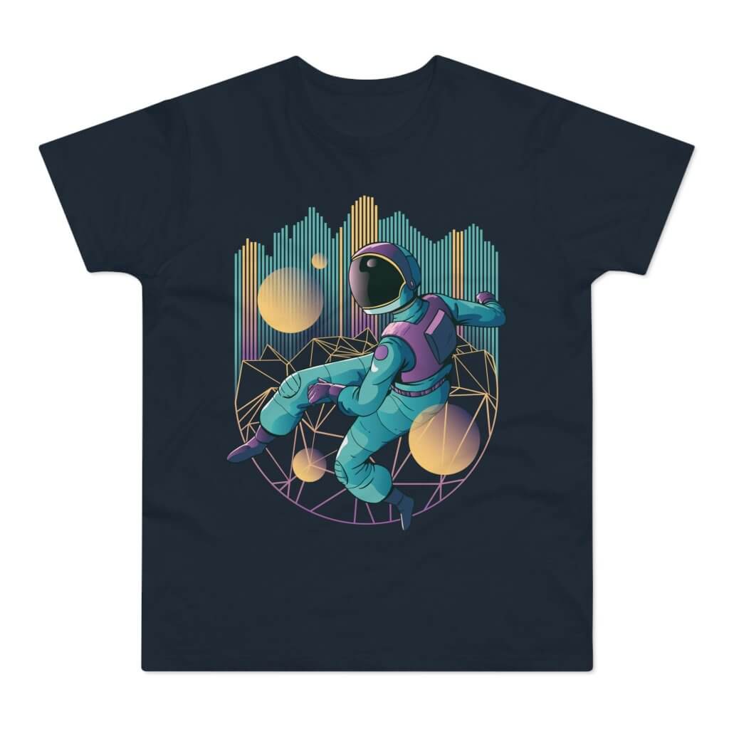 T-shirt med titlen: Cassandra, The Technonaut | T-Shirt Med Tryk.