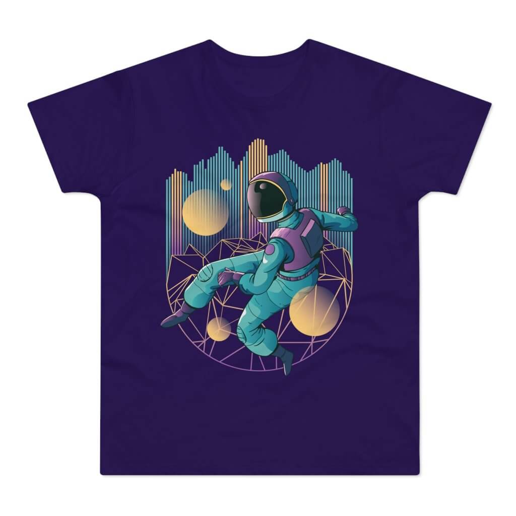 T-shirt med titlen: Cassandra, The Technonaut | T-Shirt Med Tryk.