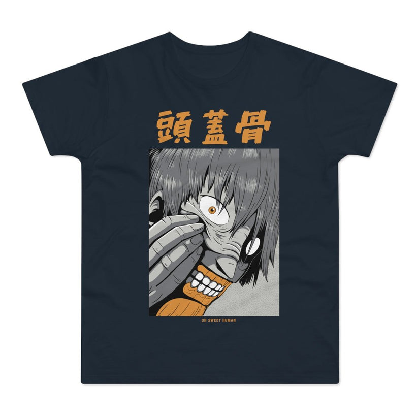 T-shirt med navnet: Fugani, Demon Of Panic | T-Shirt Med Tryk.