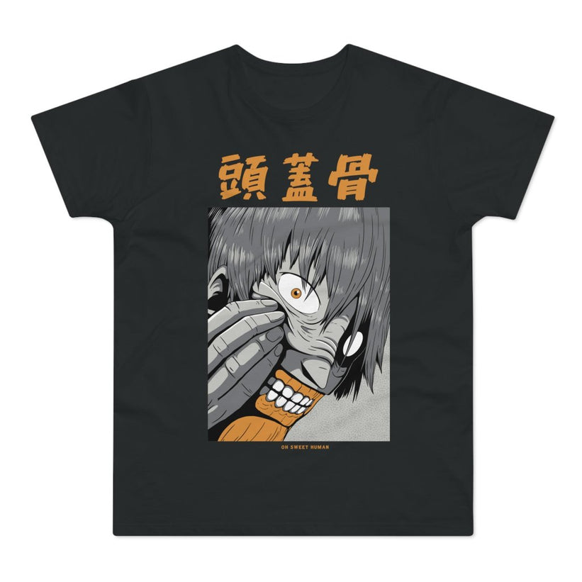 T-shirt med navnet: Fugani, Demon Of Panic | T-Shirt Med Tryk.