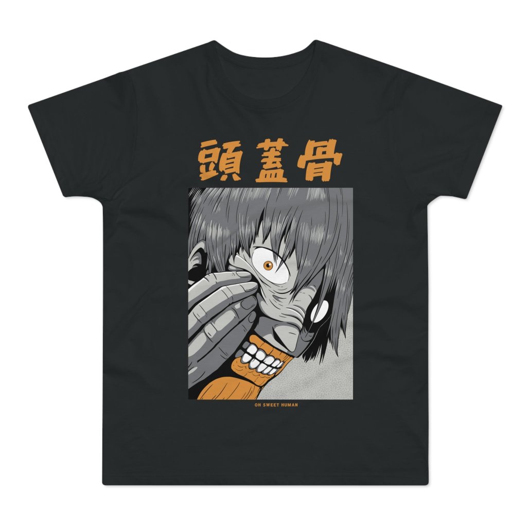 T-shirt med navnet: Fugani, Demon Of Panic | T-Shirt Med Tryk.