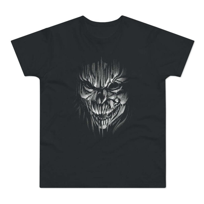 T-shirt med navnet: Demonface | T-Shirt Med Tryk.