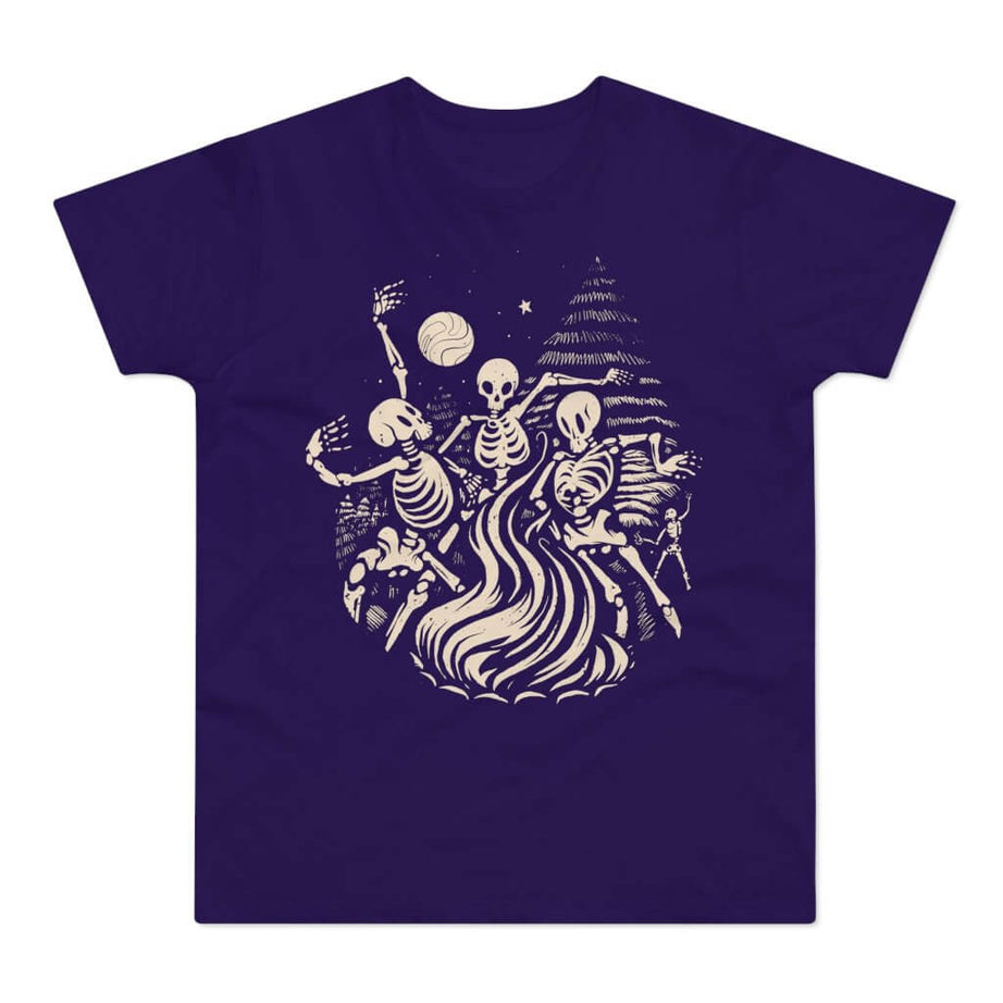 T-shirt med titlen: Danse Macabre - Or: Dance Of The Dead | T-Shirt Med Tryk.