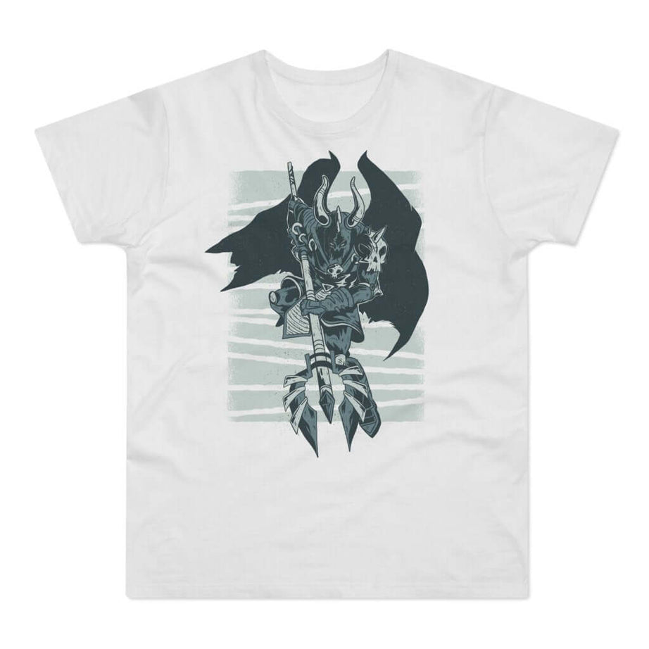 T-shirt med navnet: Argaroth, Dark Knight Of The Fifth Horde | T-Shirt Med Tryk.